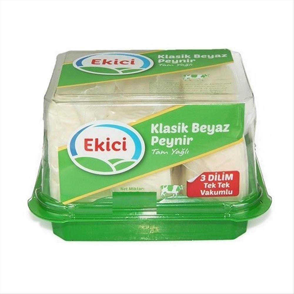 Ekici Klasik Beyaz Peynir 3 Dilim 450 Gr