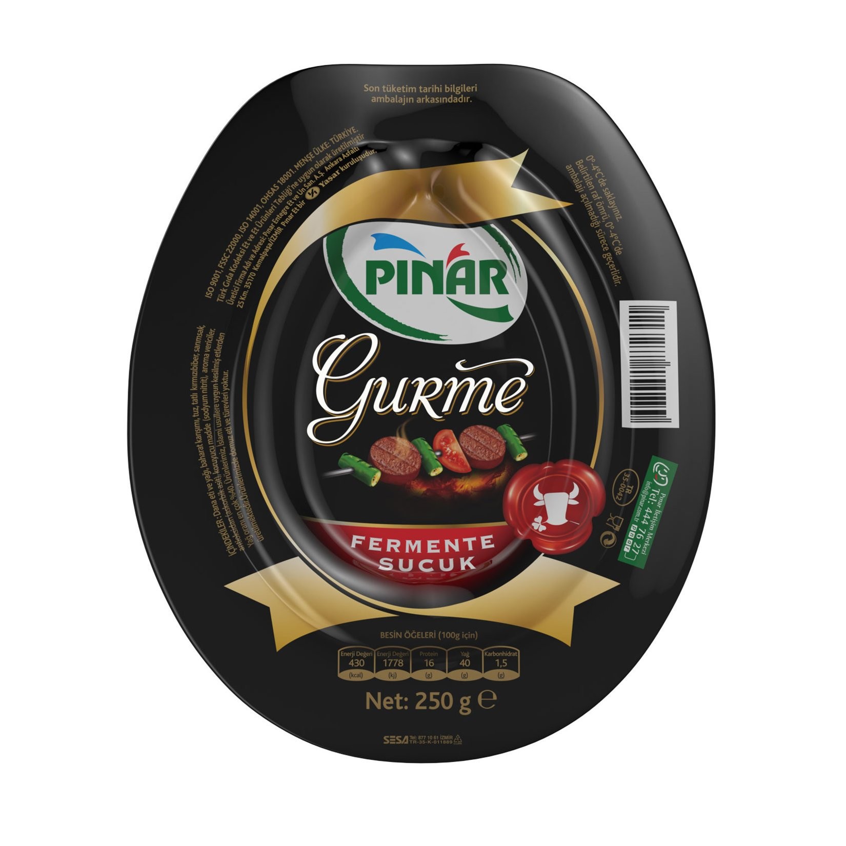 Pınar Gurme Sucuk 250 Gr