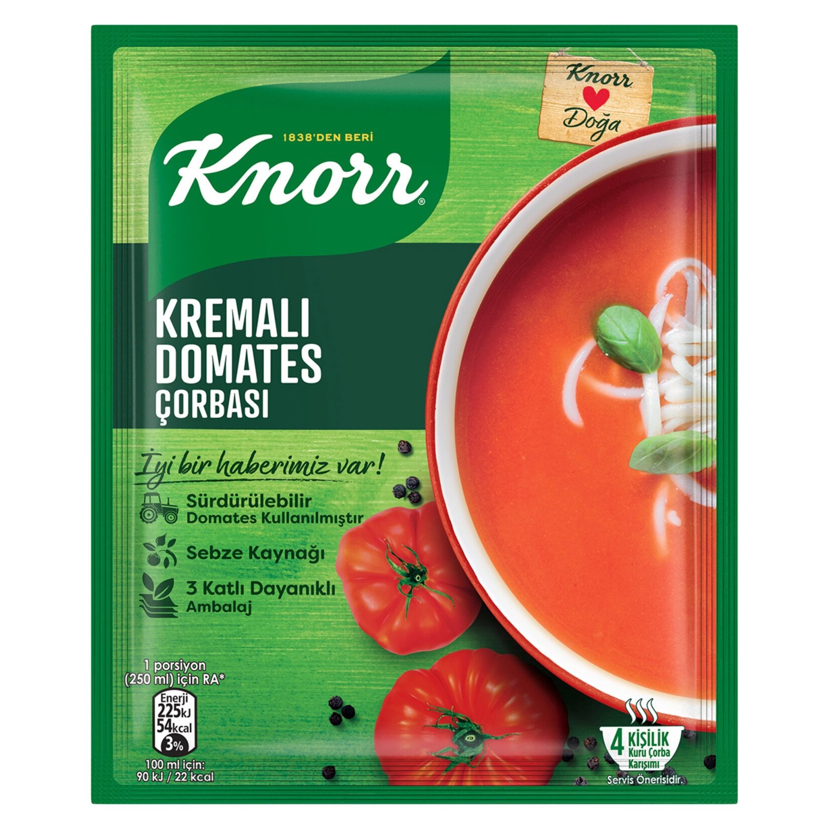 Knorr Kremalı Domates Çorbası 69 Gr