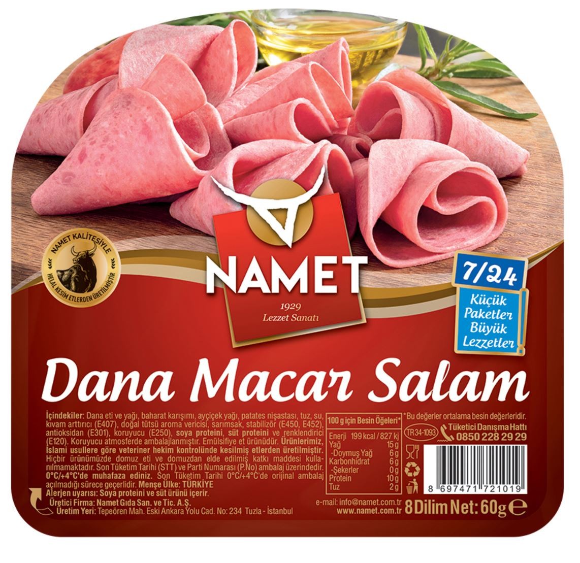 Namet 7/24 Dana Salam 50 Gr