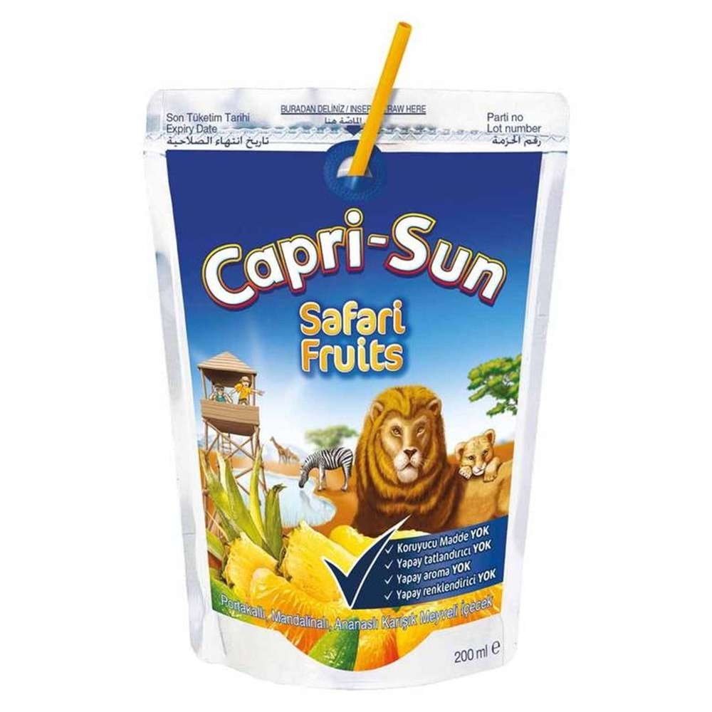 Capri-Sun Safari Fruits 200 Ml