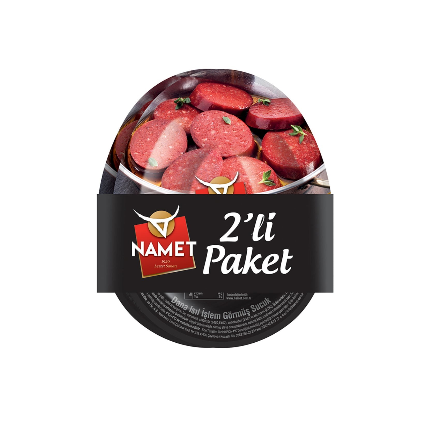 Namet Sucuk Dana Kangal 2x6 200Gr