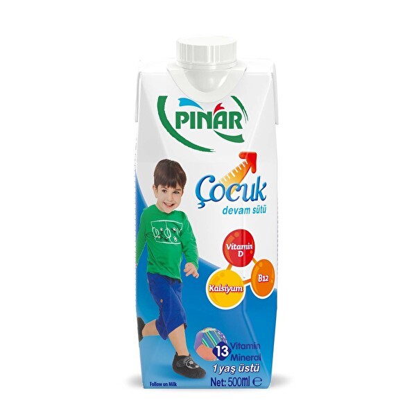 Pınar Çocuk Devam Sütü 500 Gr