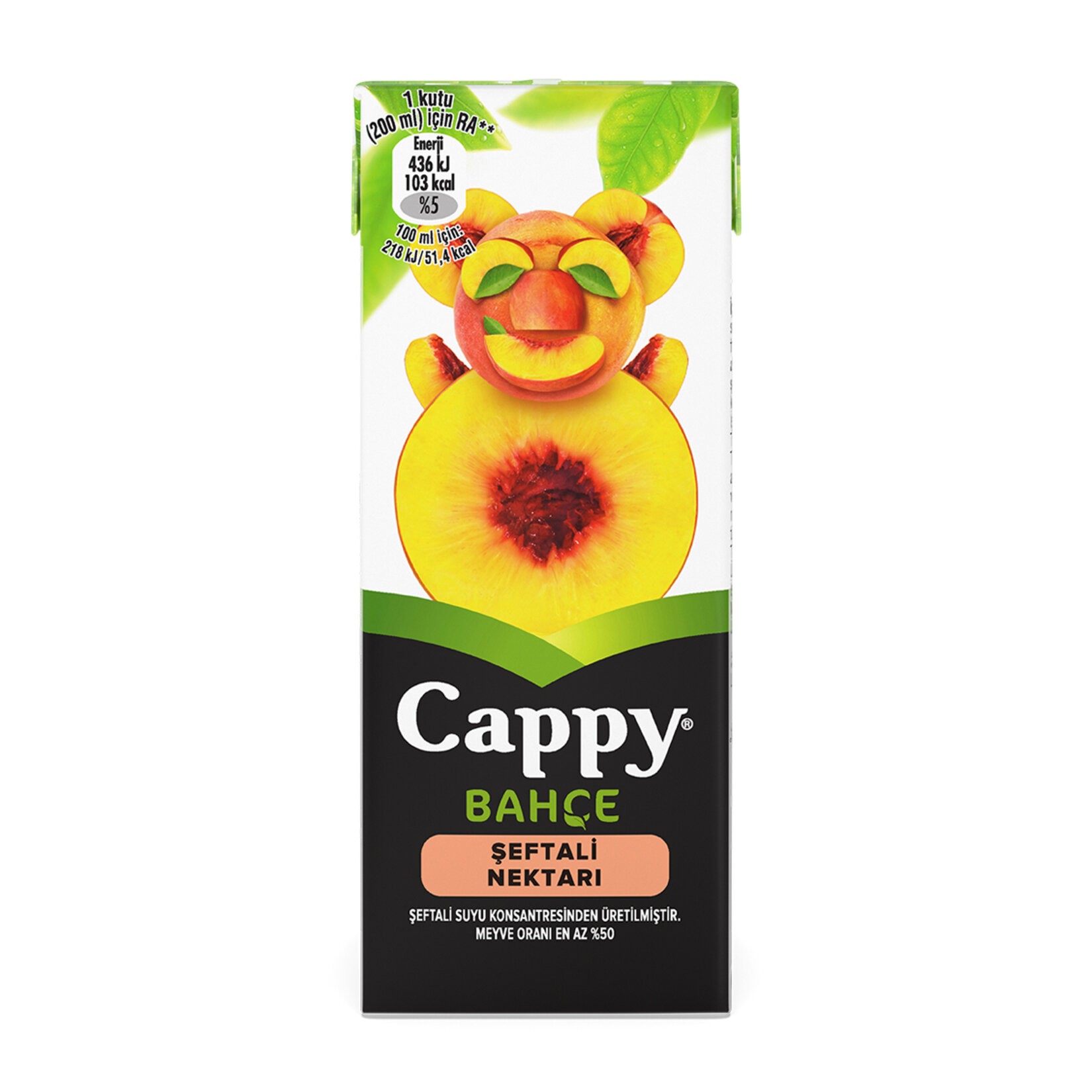 Cappy Şeftali Meyve Suyu 200 Ml