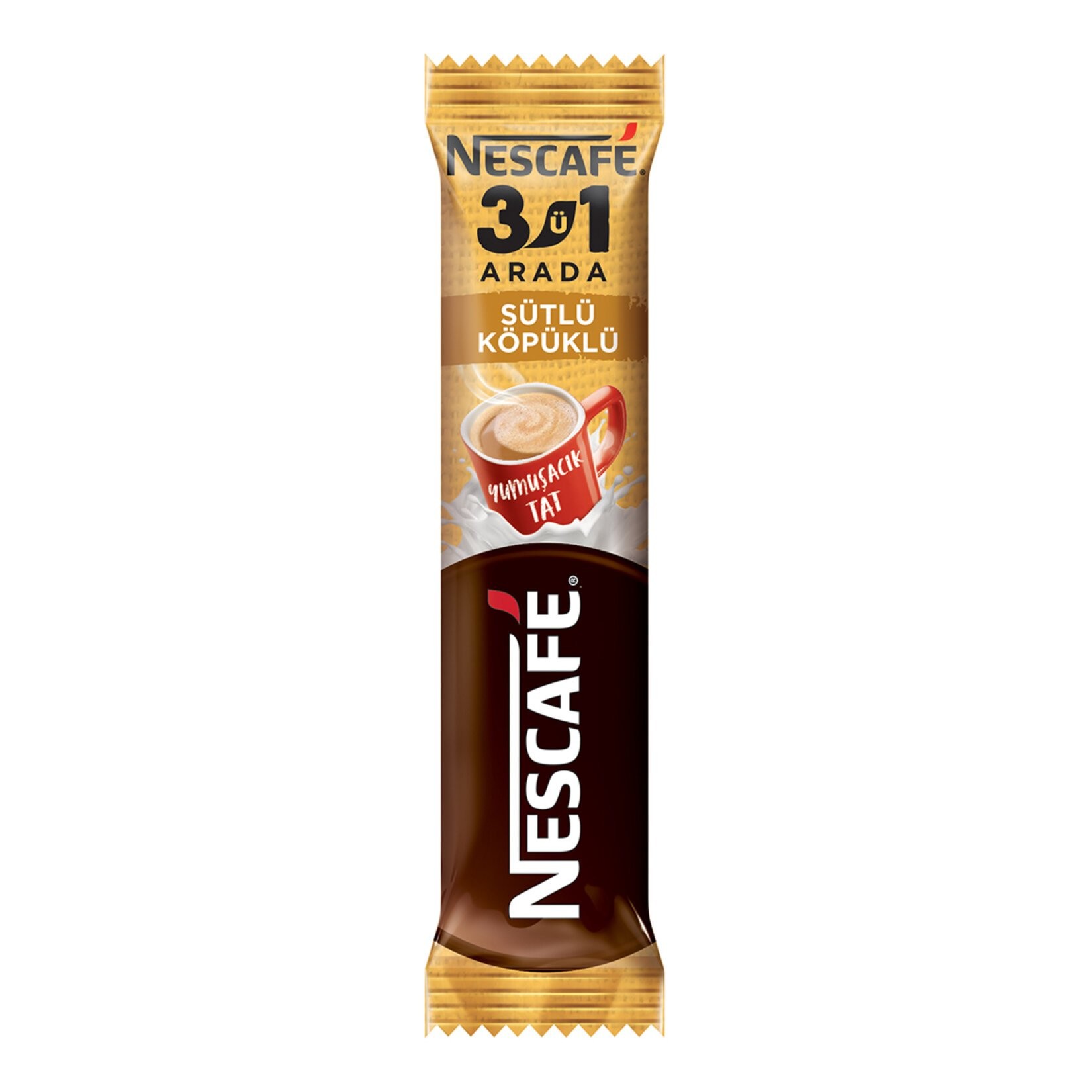 Nescafe 3'ü 1 Arada Sütlü Köpüklü 17,4 Gr