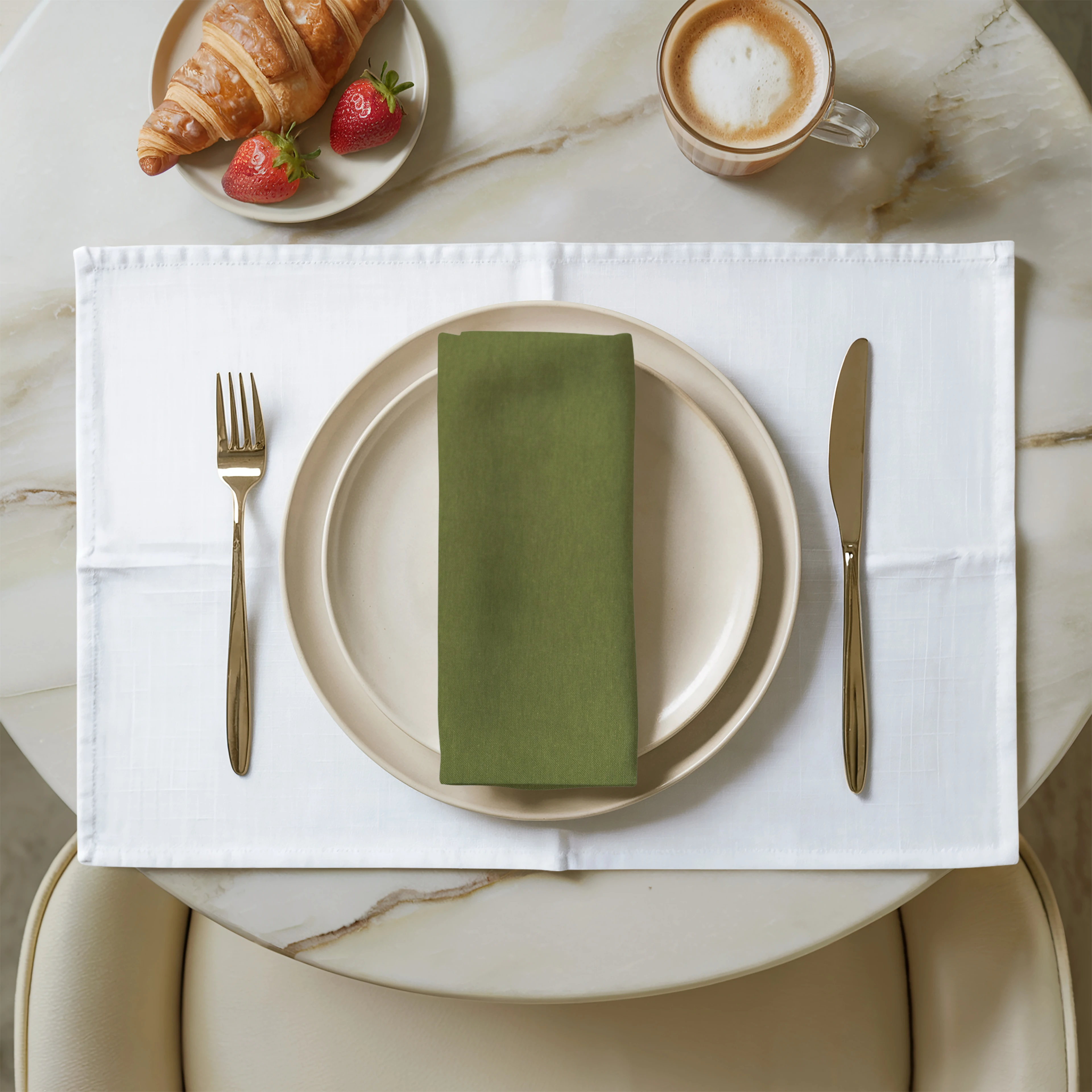 Yeşil Keten Peçete