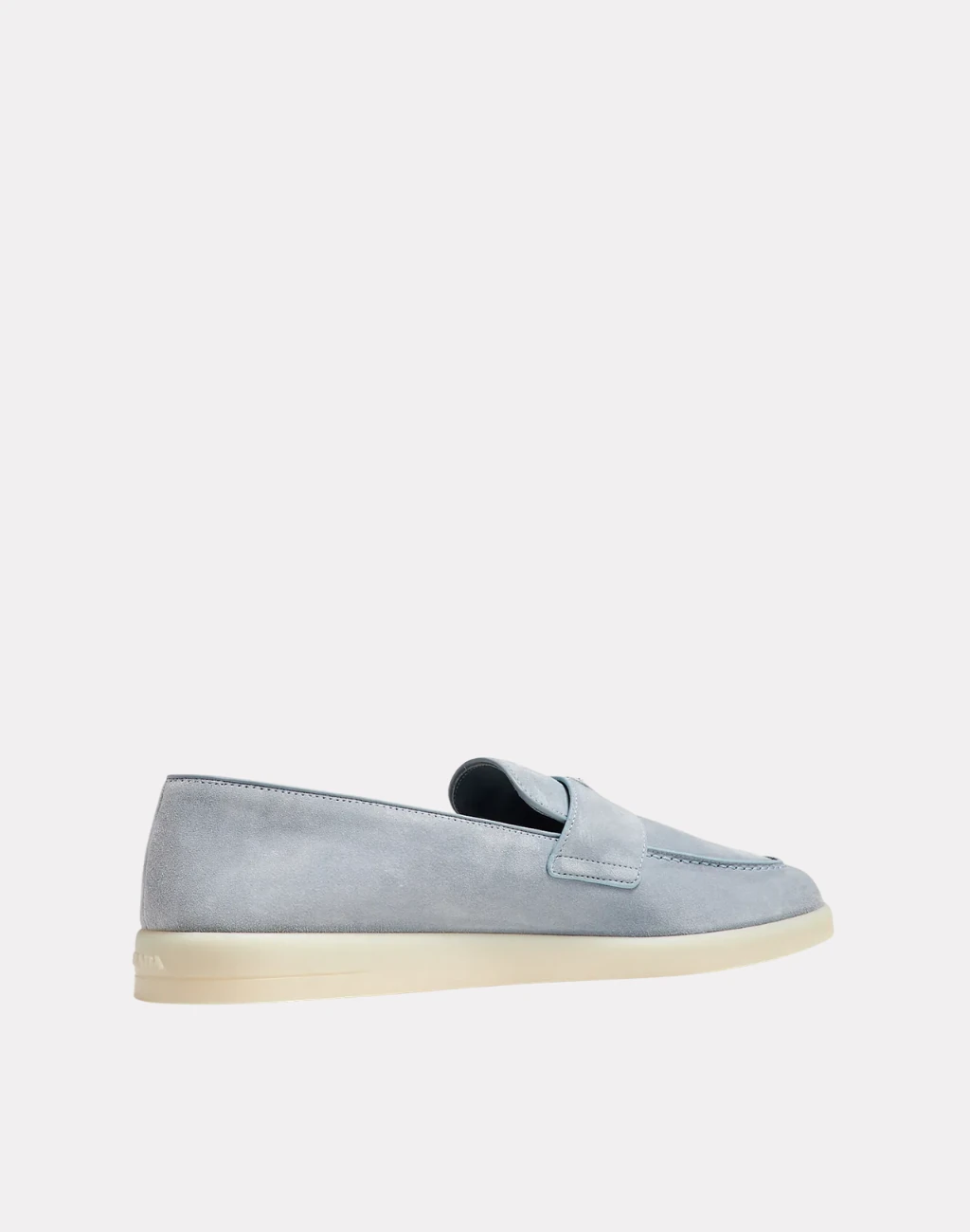 Metal Logolu Süet Erkek Loafer