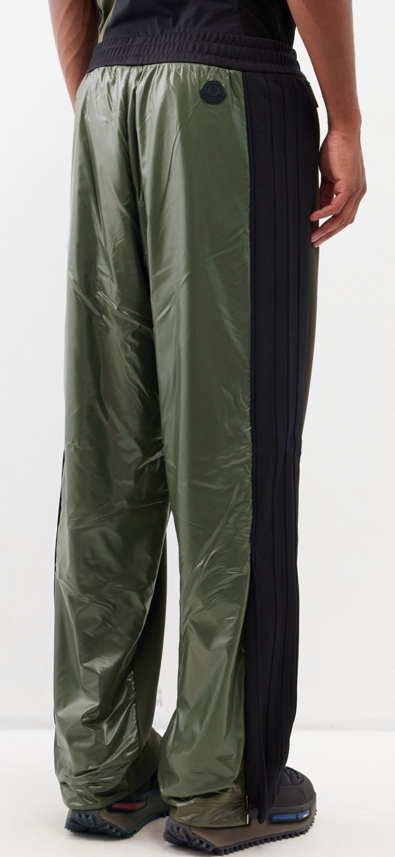 X adidas Originals Three-stripe panelled track pants