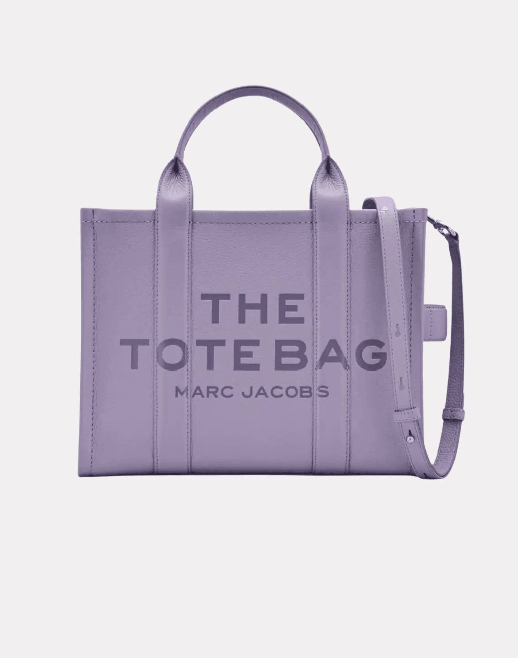 Medium Lila Tote Deri Çanta