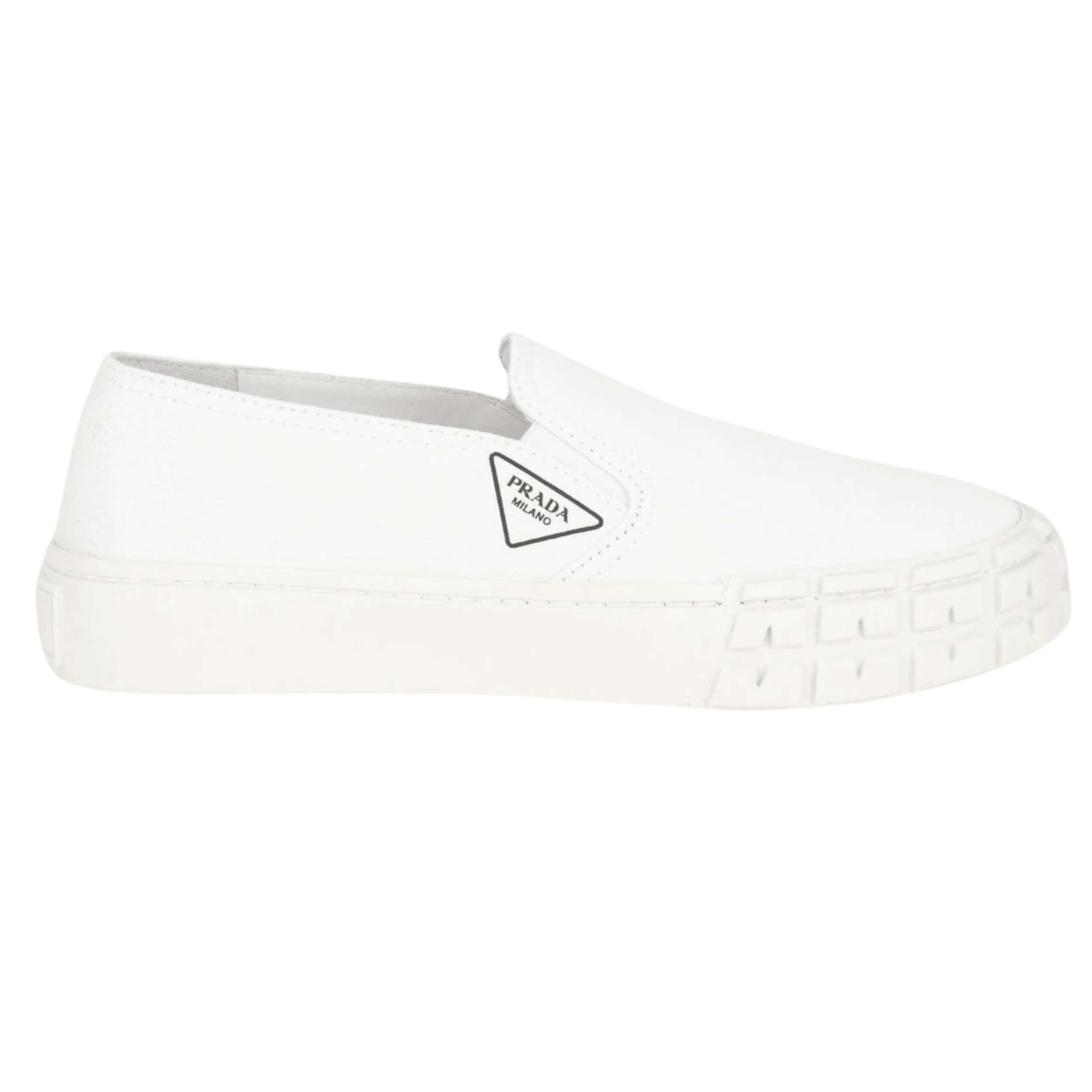Beyaz Casette Wheel Slip-on Erkek Spor Ayakkabı