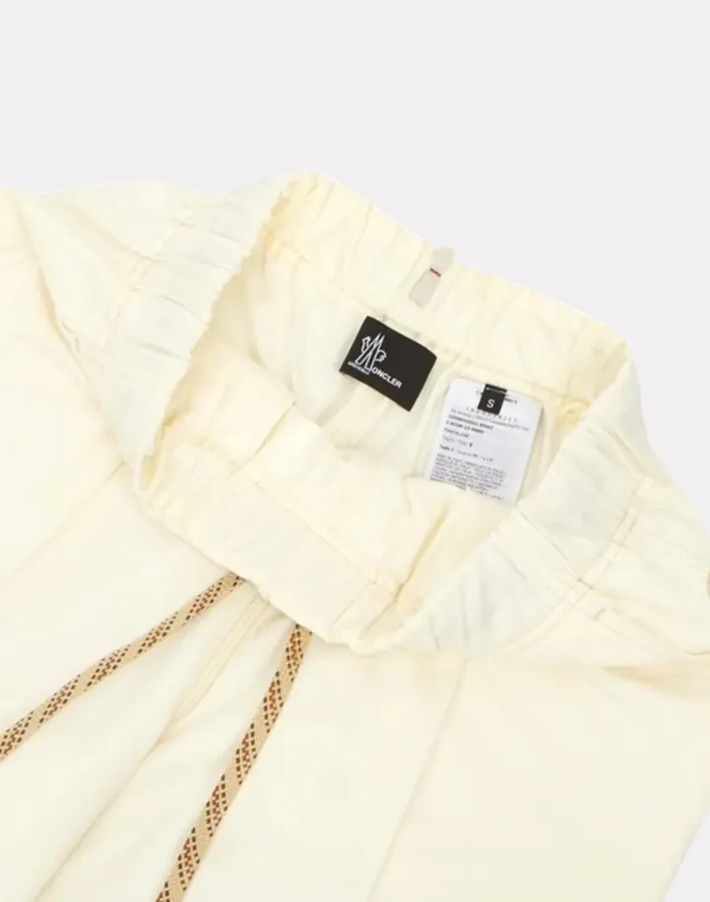  Kırık Beyaz Beli Kordonlu Eşofman Altı