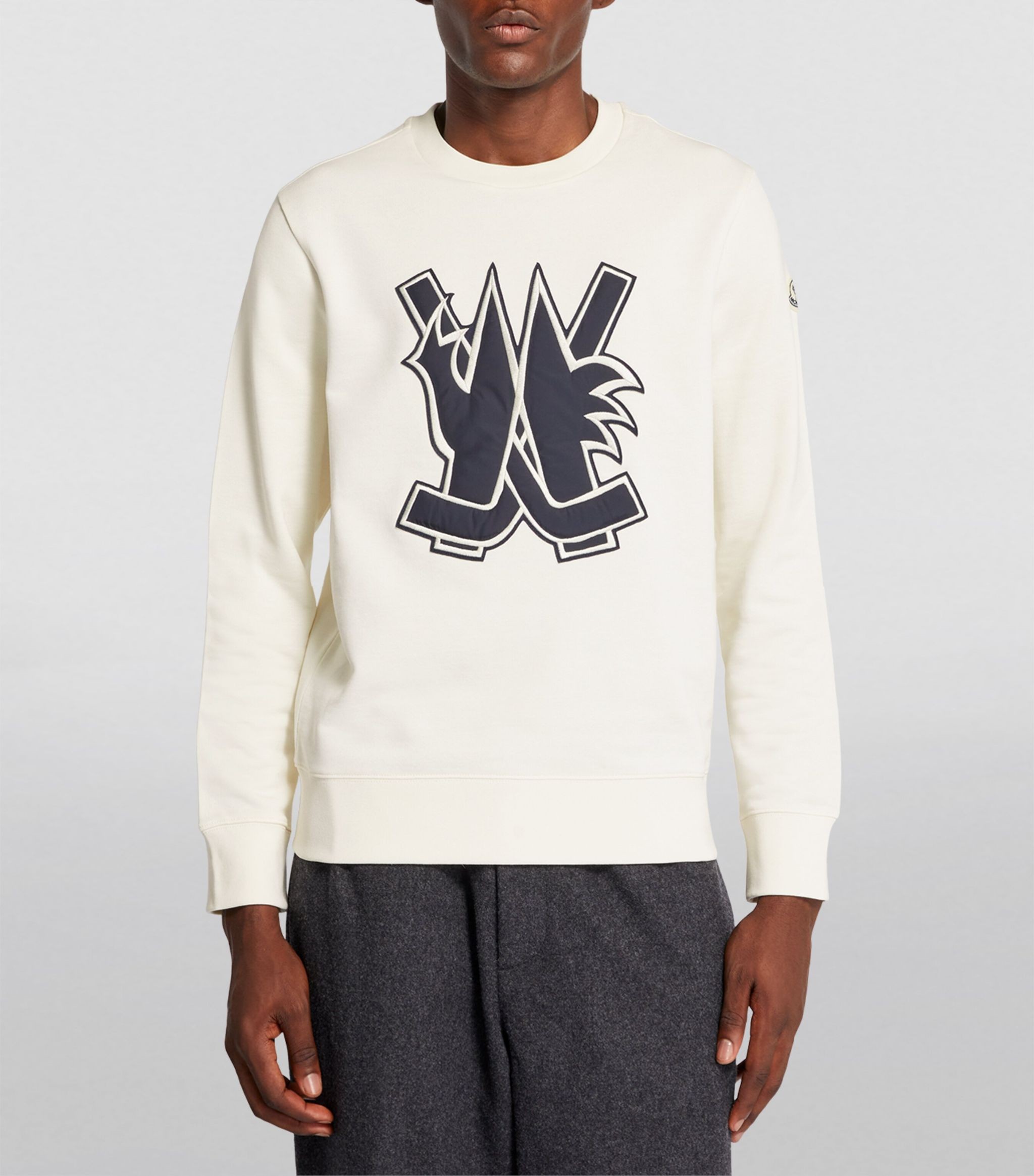 Moncler Hockey Logo Sweatshirt