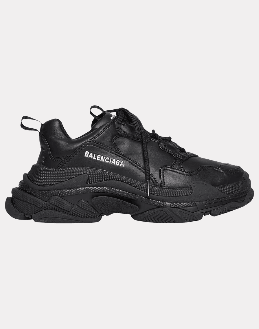 Triple S Erkek Siyah Sneaker