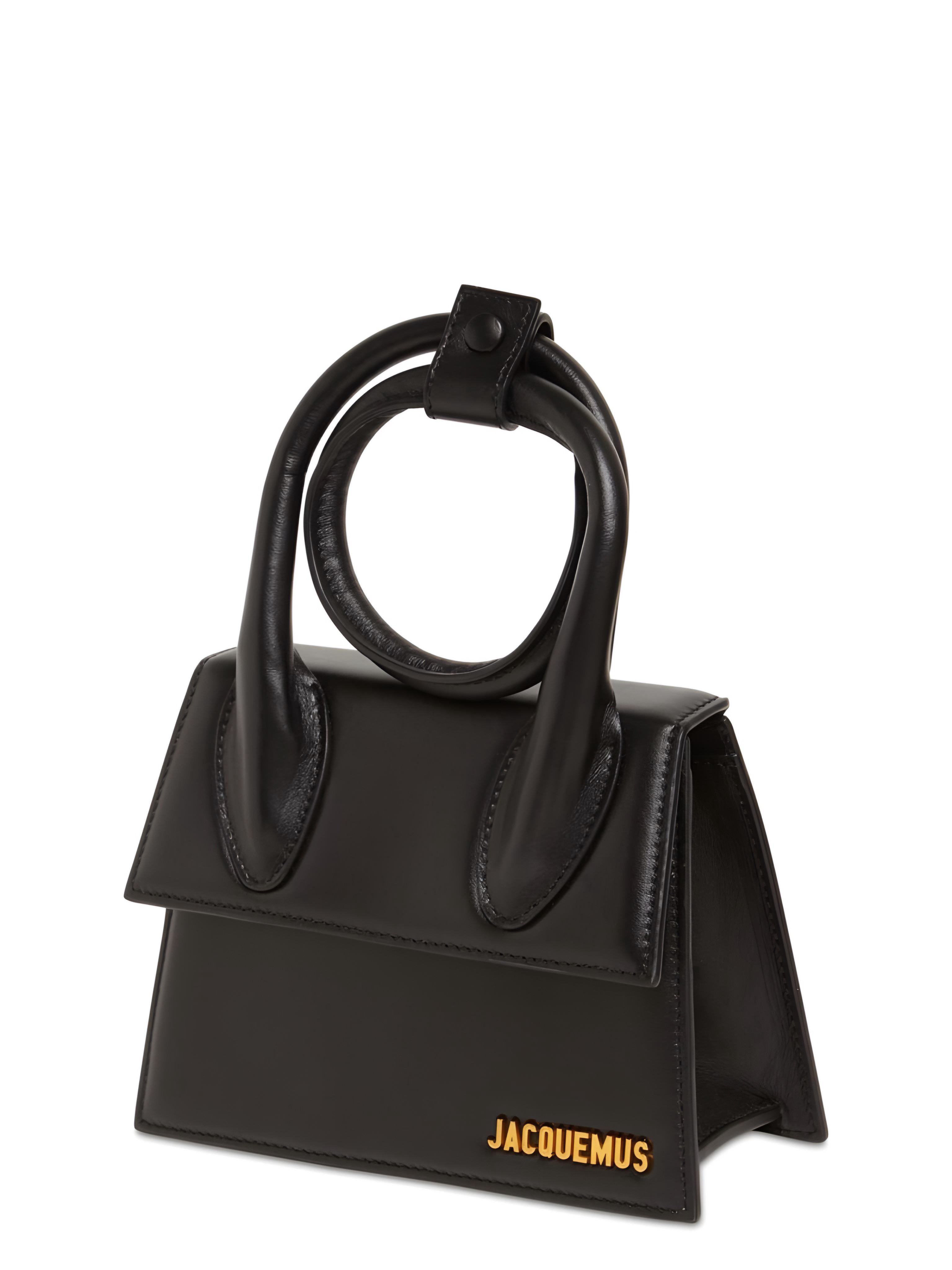 Le Chiquito Leather Top Handle Bag