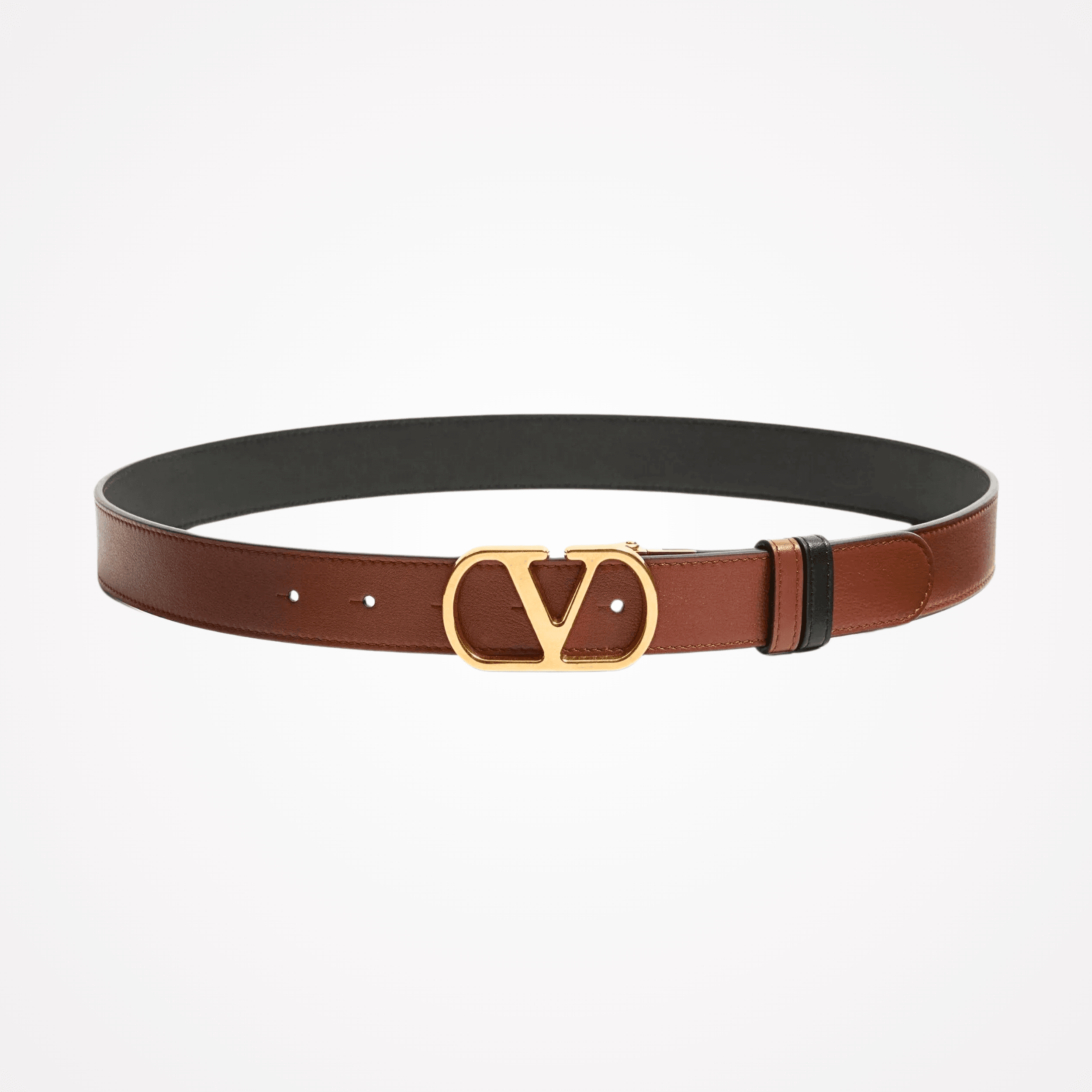 30mm VLogo Metal Tokalı Kemer