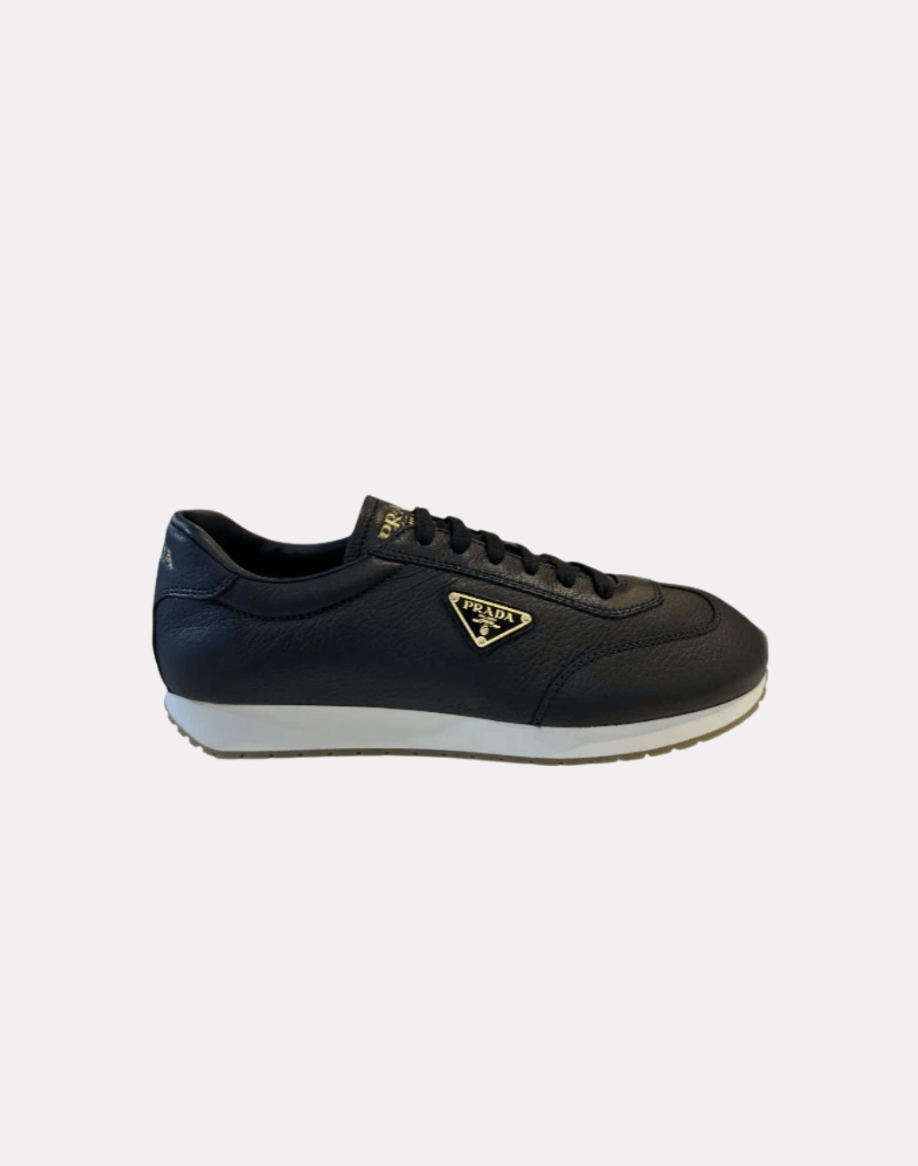 Erkek Komple Deri Metal logolu Sneakers