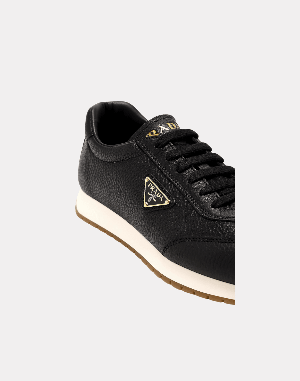  Komple Deri Metal Logolu Erkek Sneaker