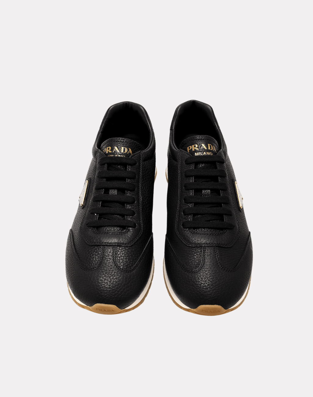  Komple Deri Metal Logolu Erkek Sneaker