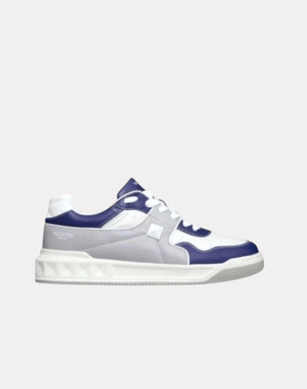 Yanı Metal logolu Komple Derı sneaker