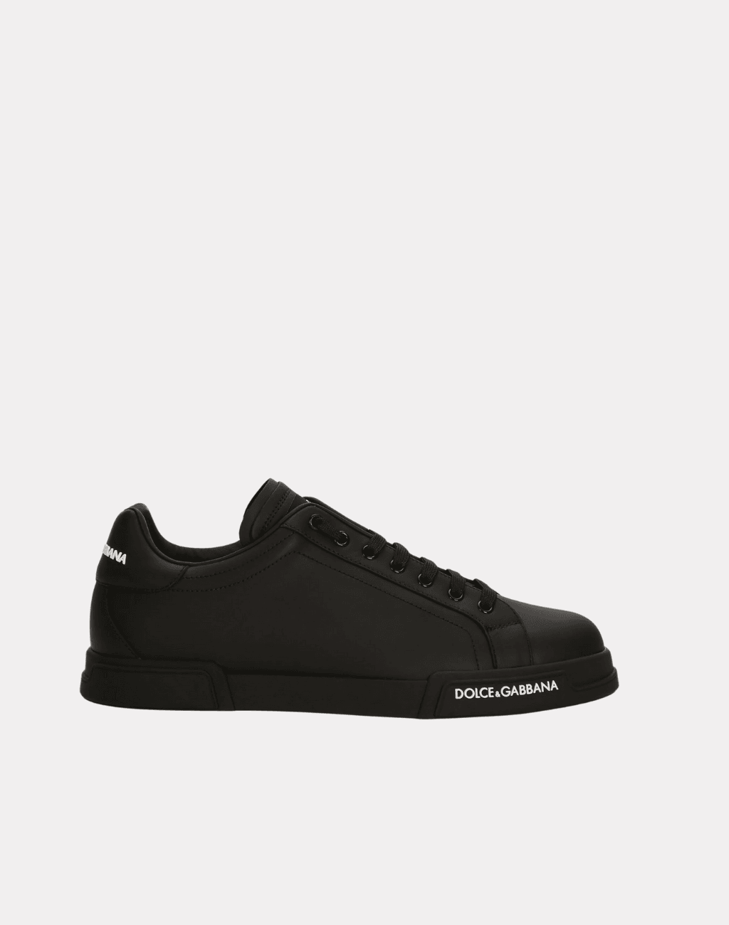 Komple Deri Kabartma Logolu Sneakers