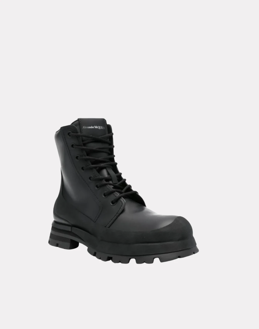 Komple Deri Bağcıklı Erkek Sneaker