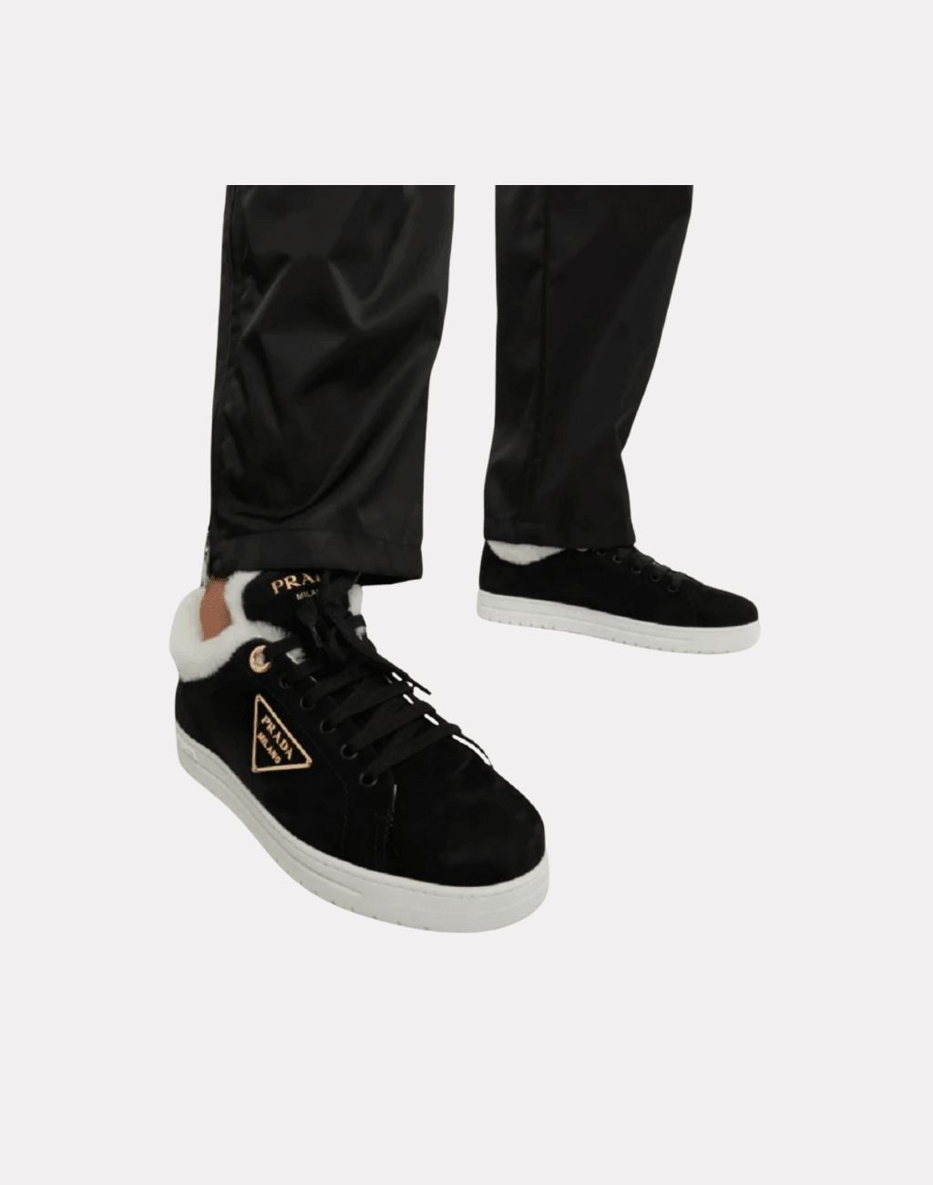 Süet içi Yünlü Bayan Sneaker