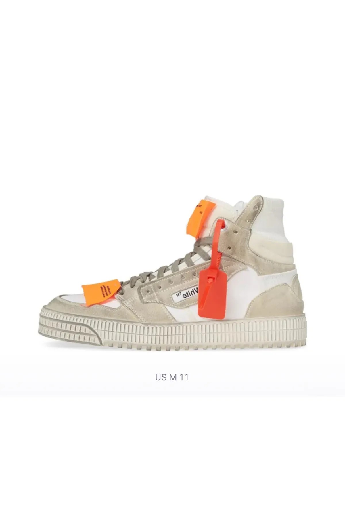 3.0 Off Court Beyaz Erkek Süet Sneaker