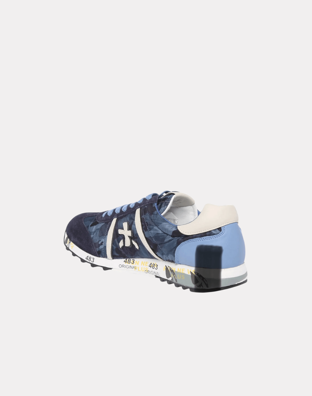 Logolu Erkek Deri Sneaker