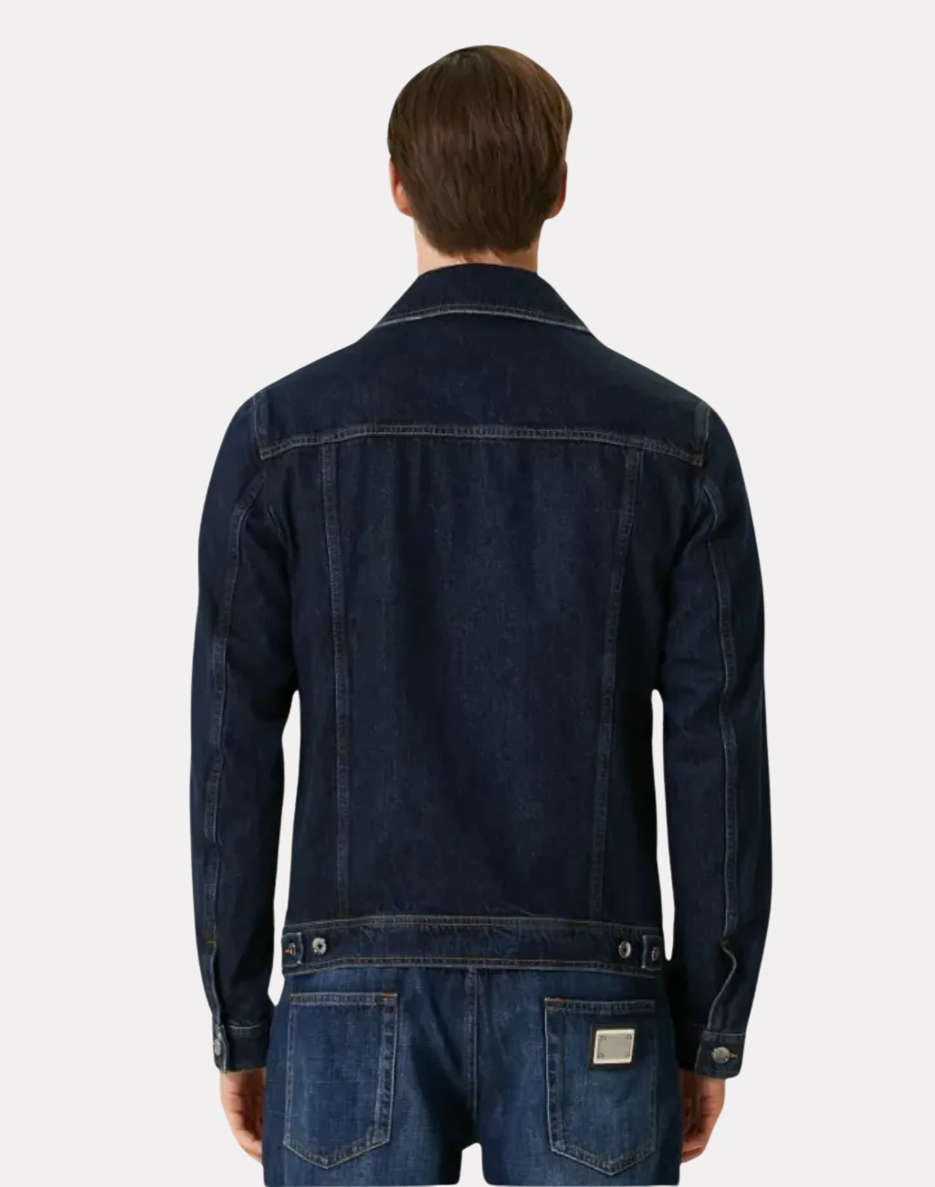 Lacivert Denim Erkek Ceket