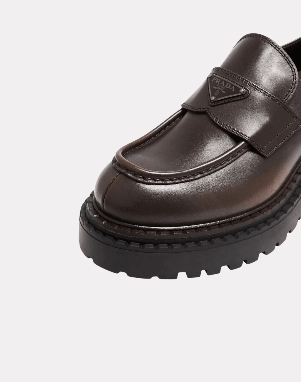 Çift Çikolata Deri Erkek Loafer