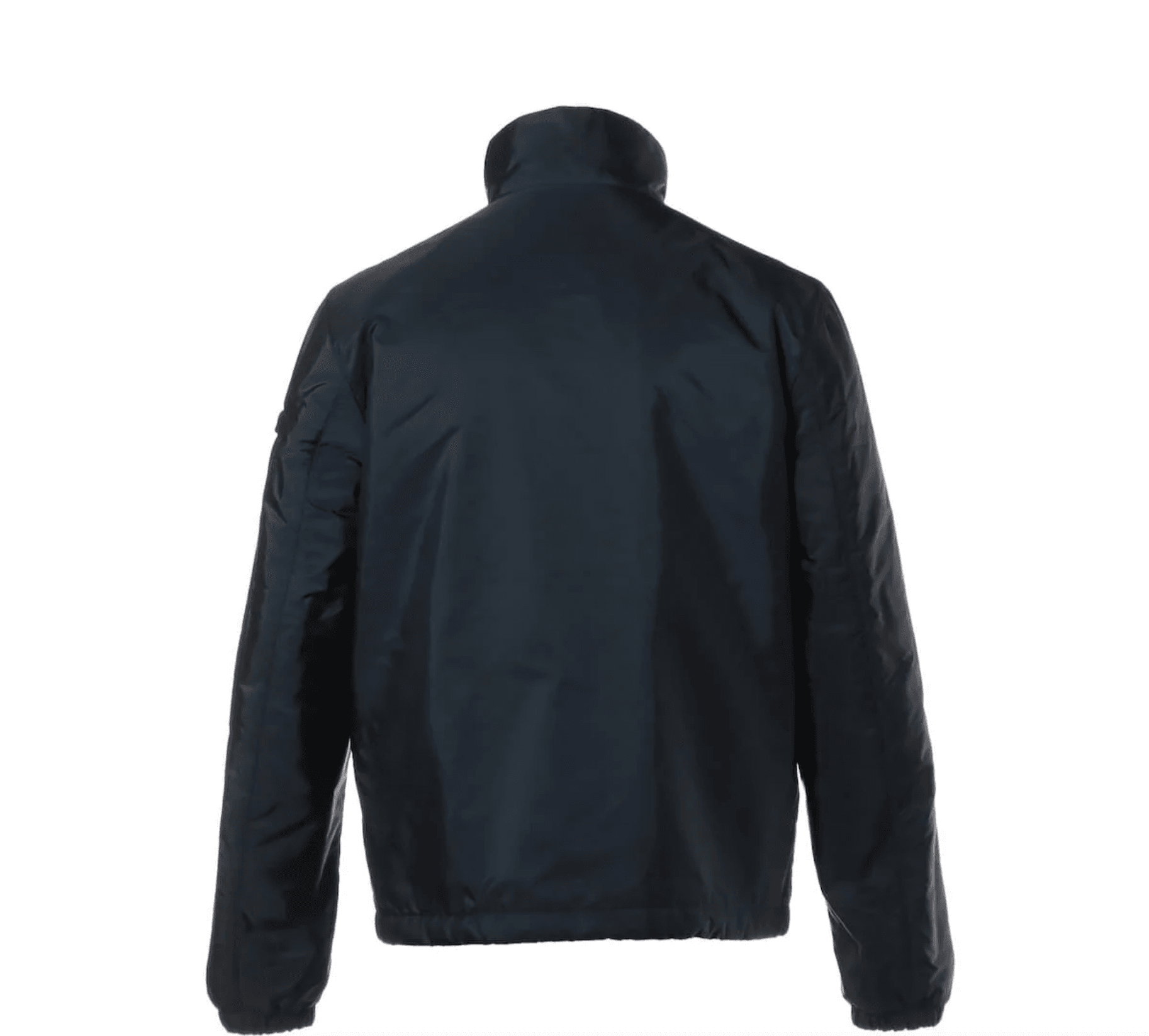 Re-Nylon Triangle Logo Jacket in Black