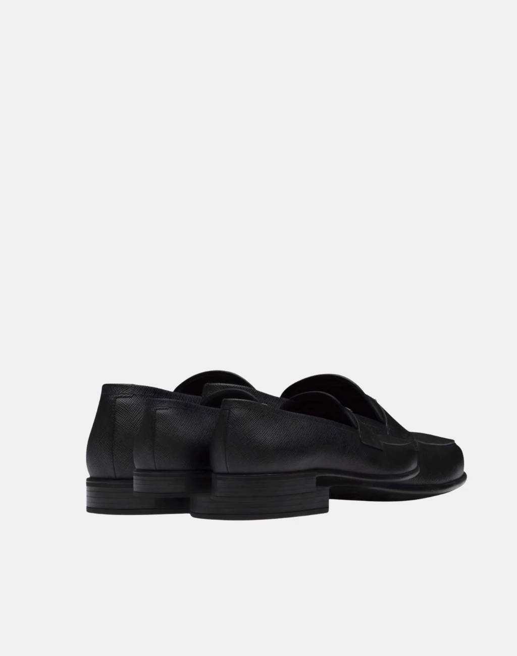 Saffiano Deri Metal Logolu Erkek Ayakkabı