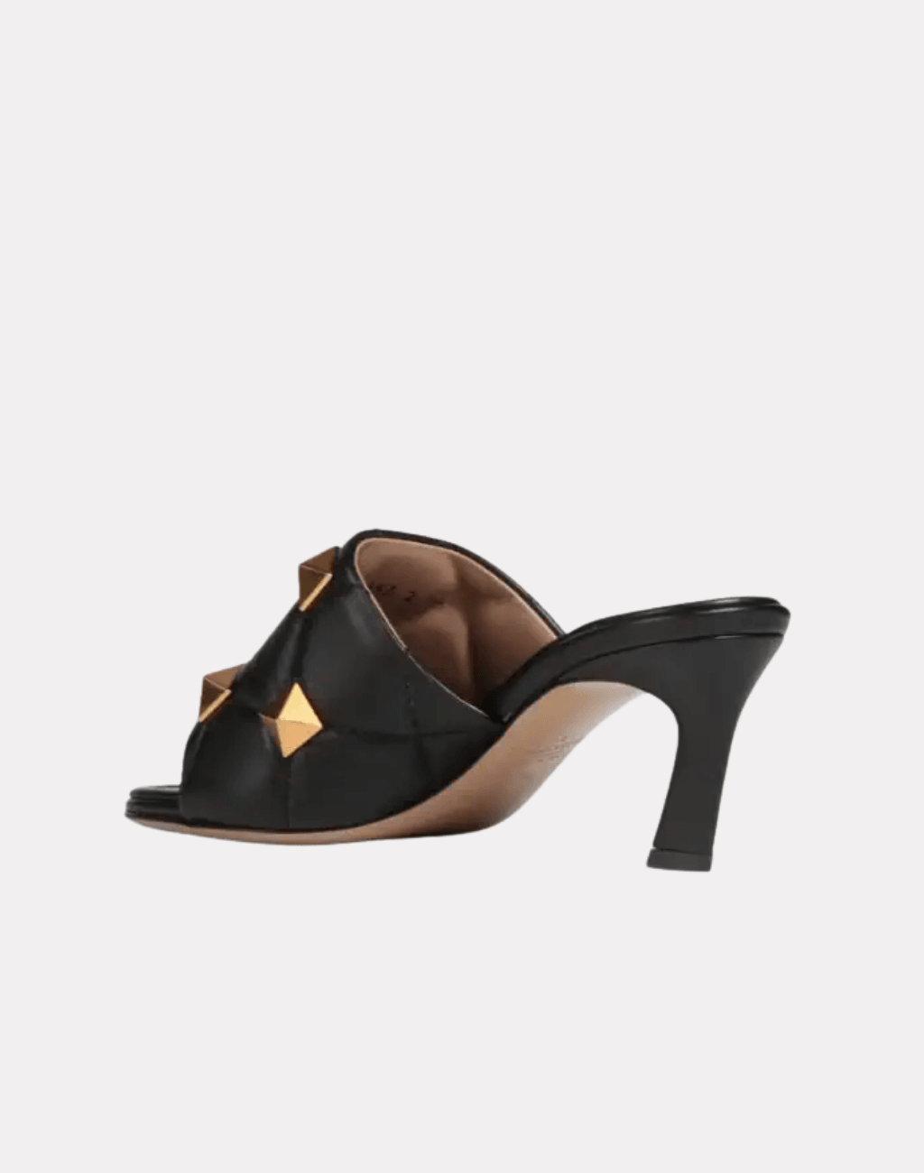 Roman Stud Heeled Mules