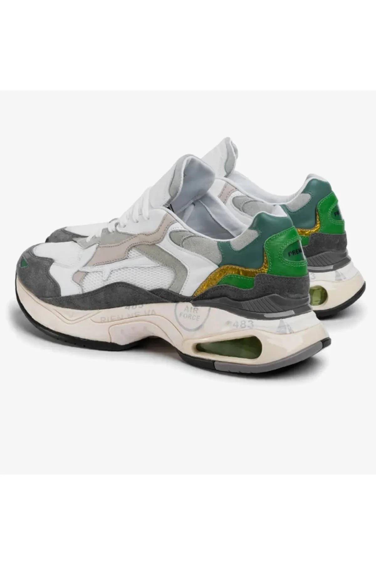 Sharky Air Çok Renkli Kalın Taban Erkek Sneaker