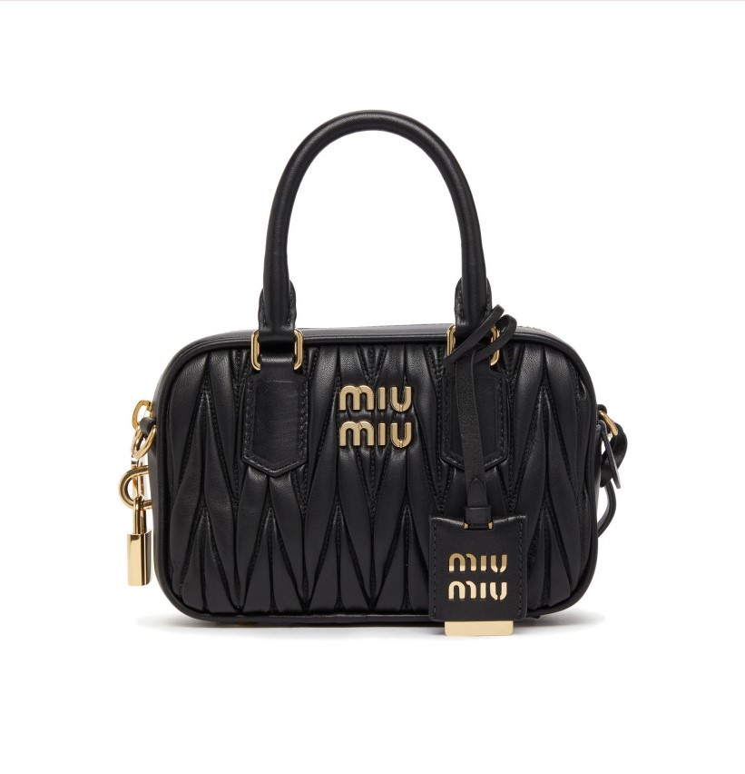 Arcadie matelasse nappa leather bag