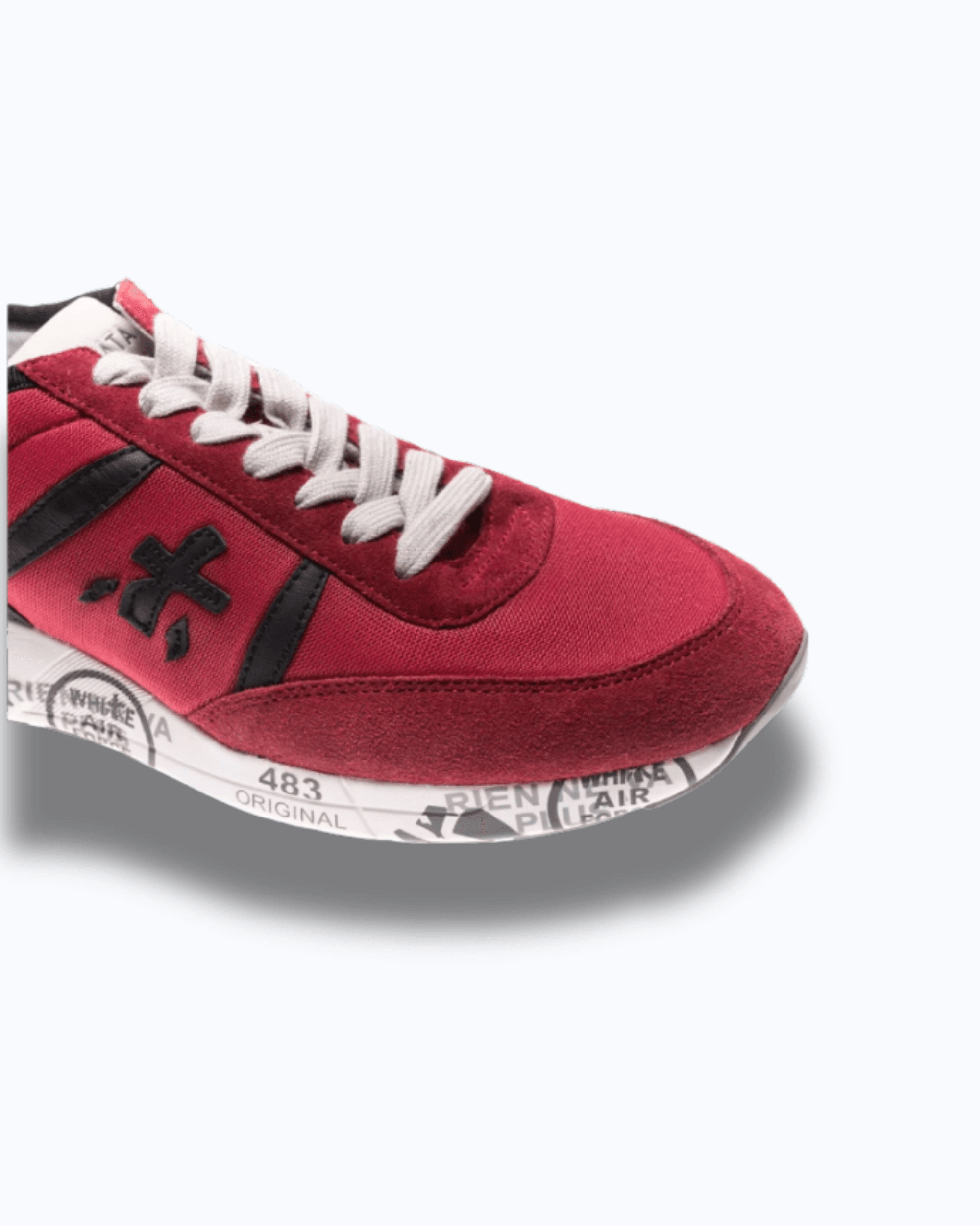 Yeni Taban Kırmızı Erkek Sneakers