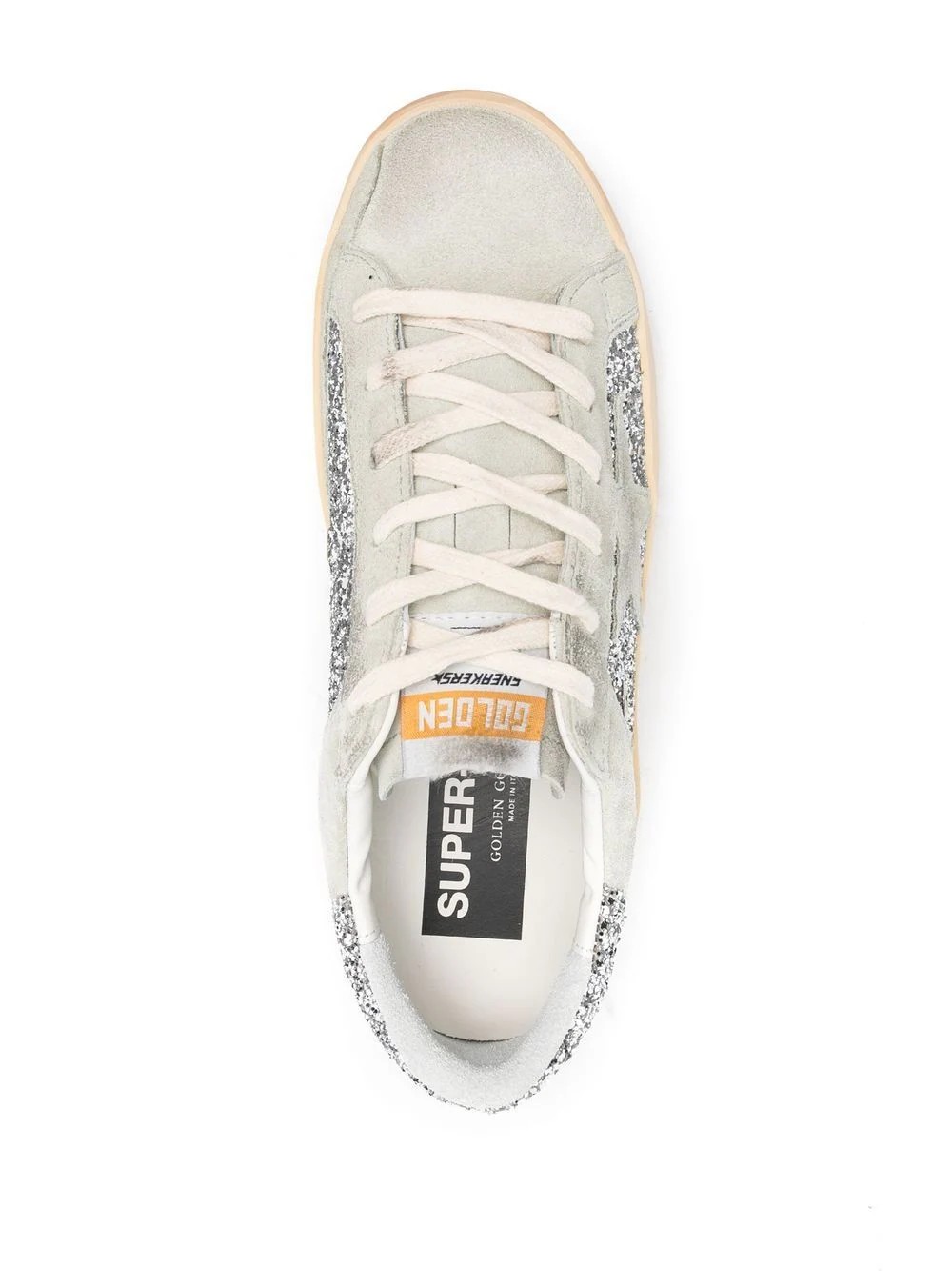 Super-Star Glitter Detail Sneakers