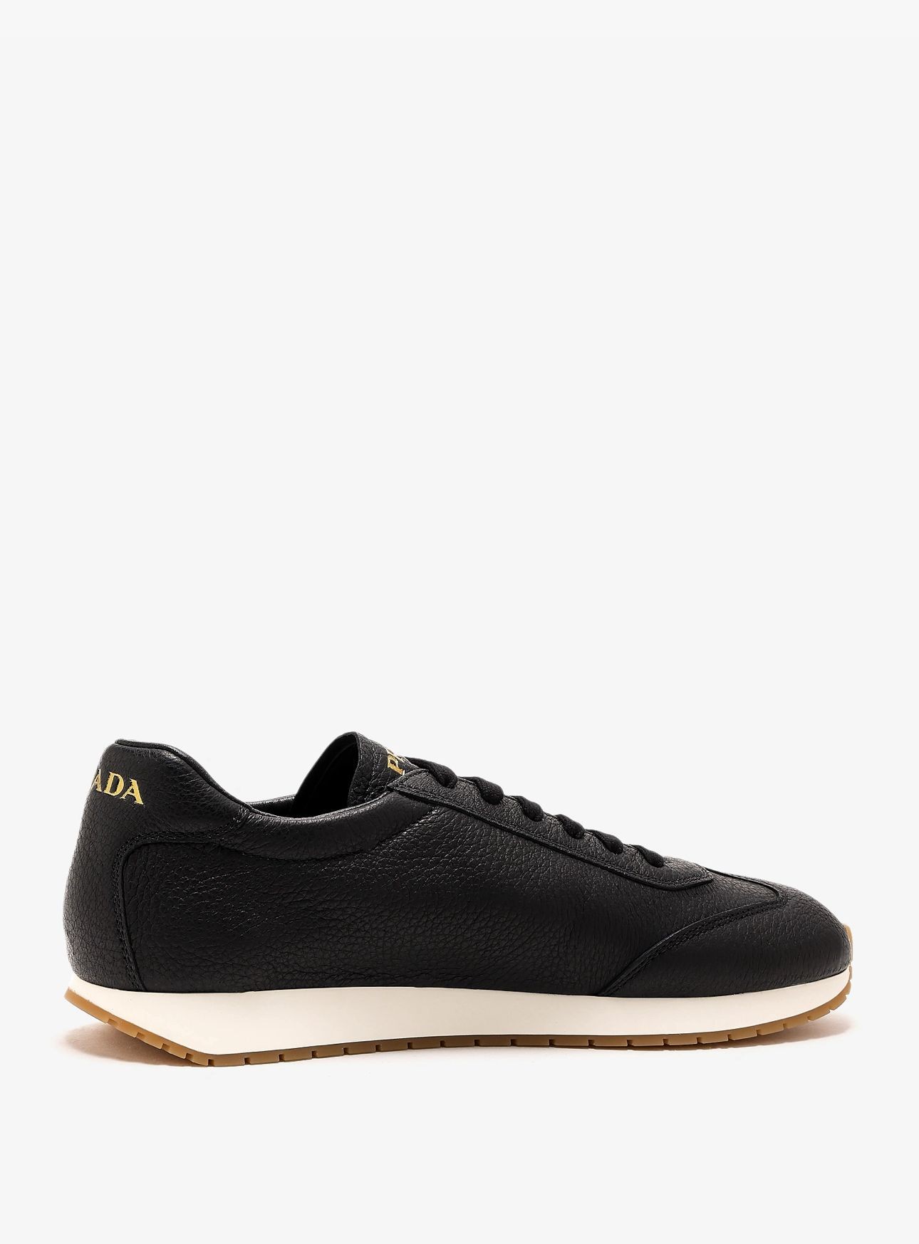 Erkek Komple Deri Metal logolu Sneakers