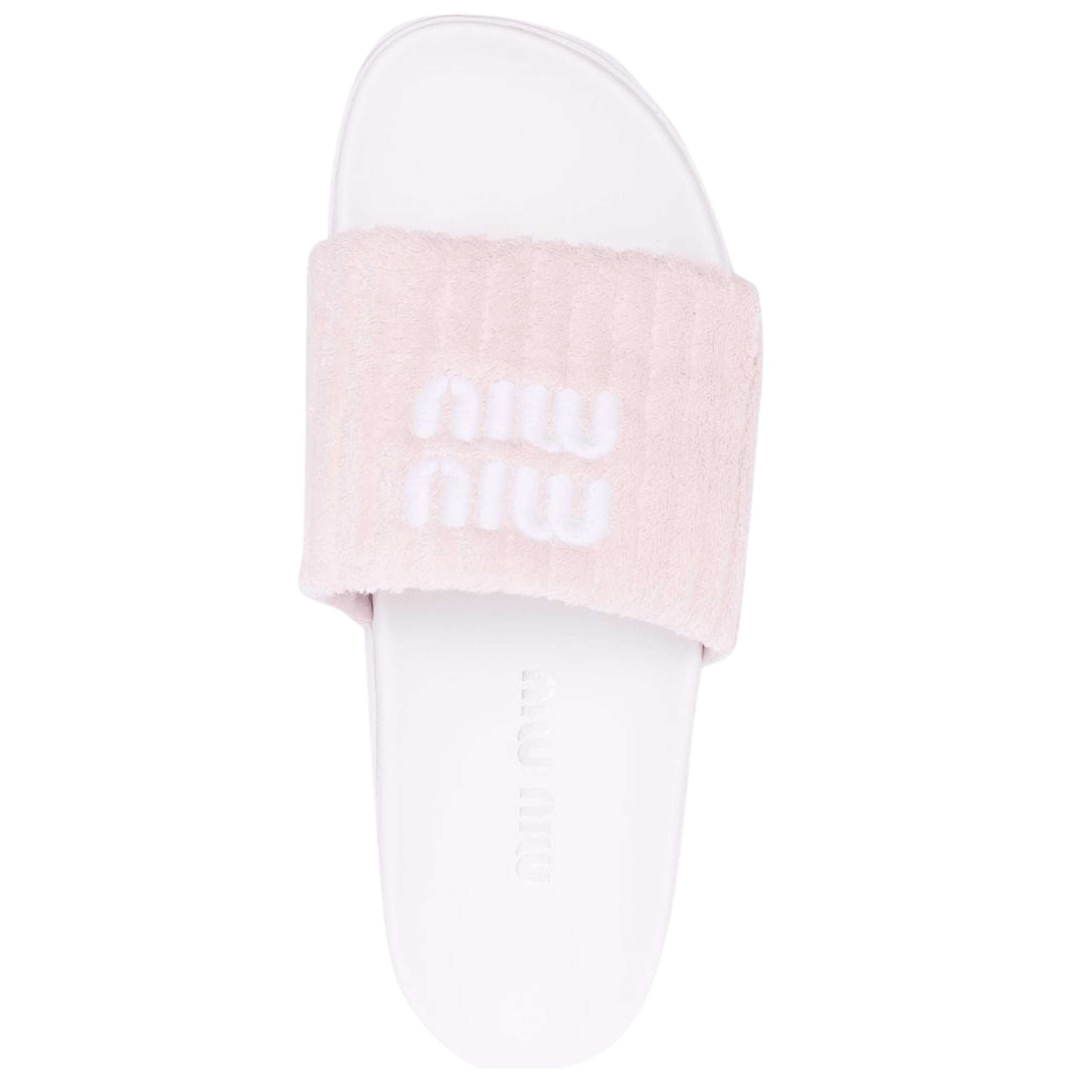 Pembe Terry Cloth Terlik