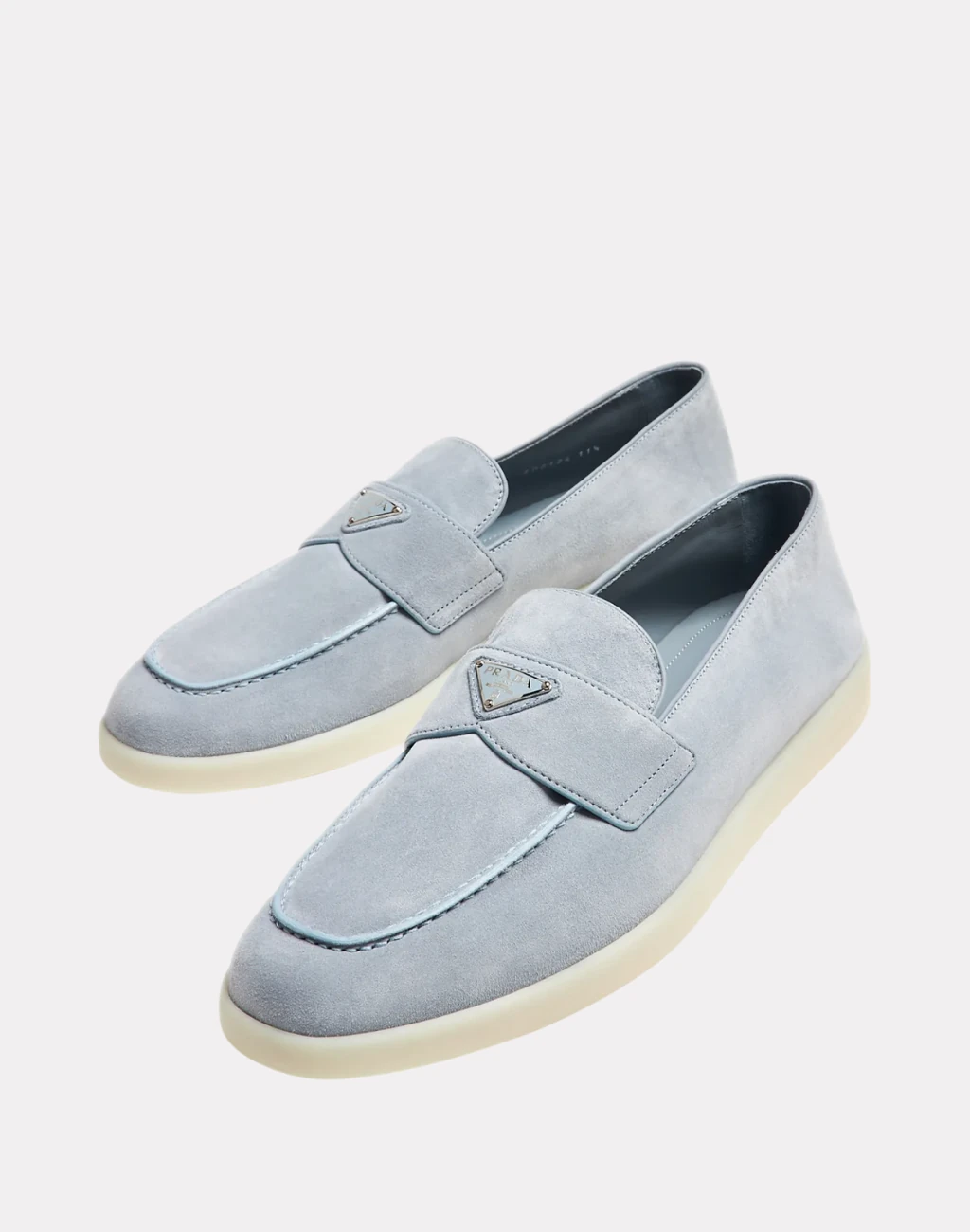 Metal Logolu Süet Erkek Loafer