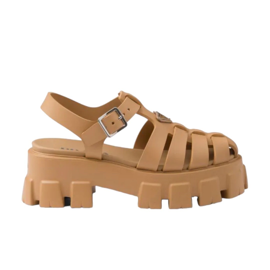 55mm Caged Platform Sandals