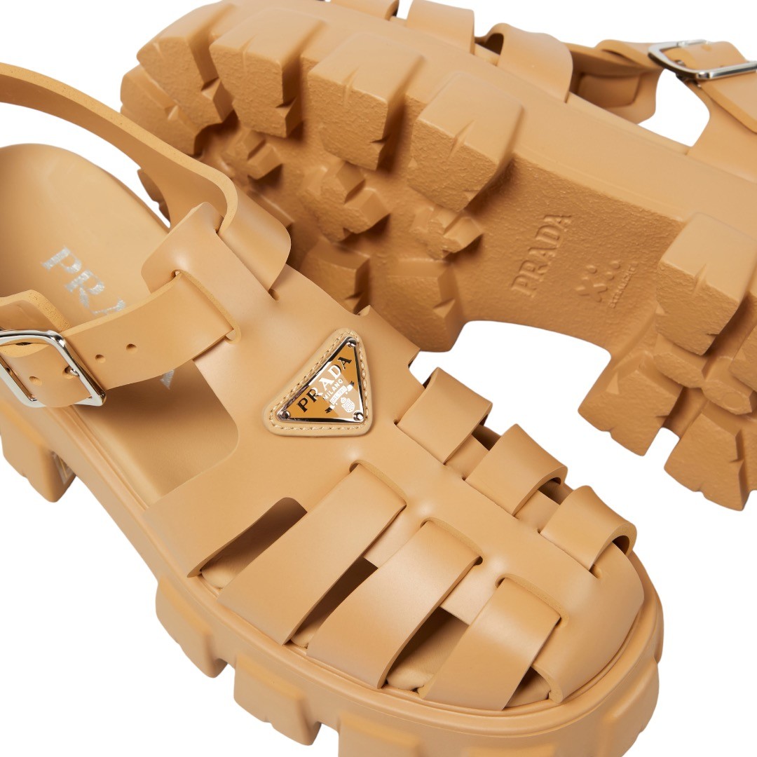 55mm Caged Platform Sandals