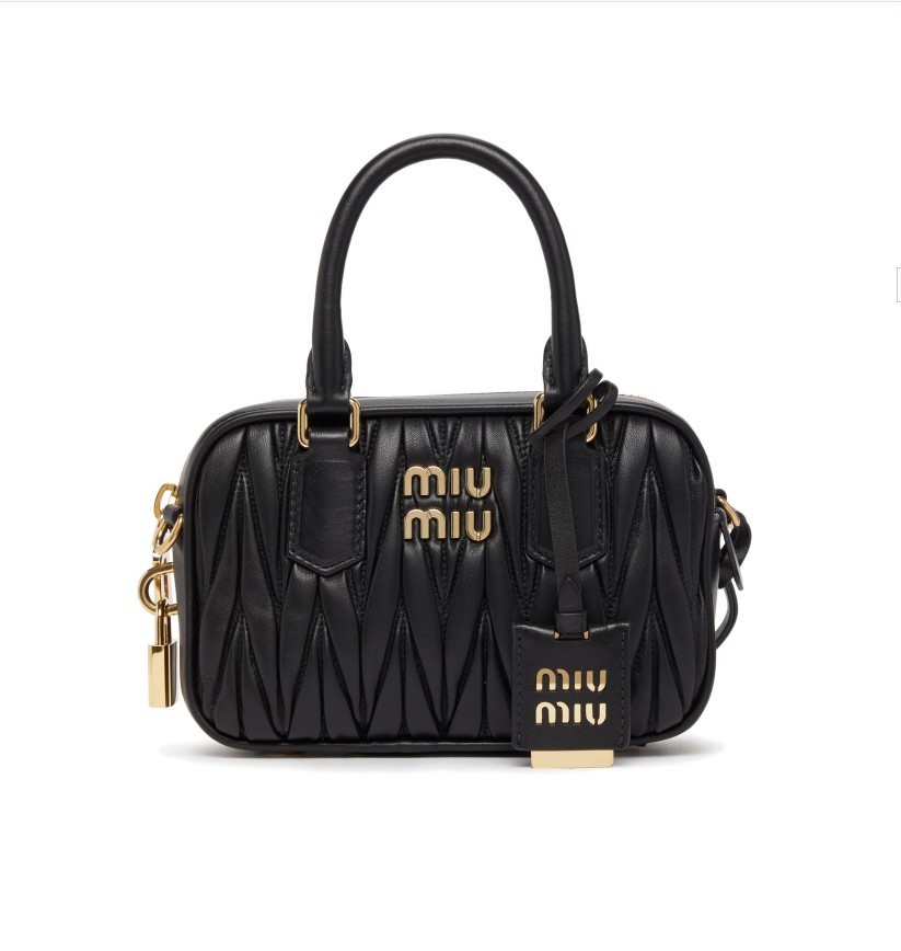 Arcadie matelasse nappa leather bag
