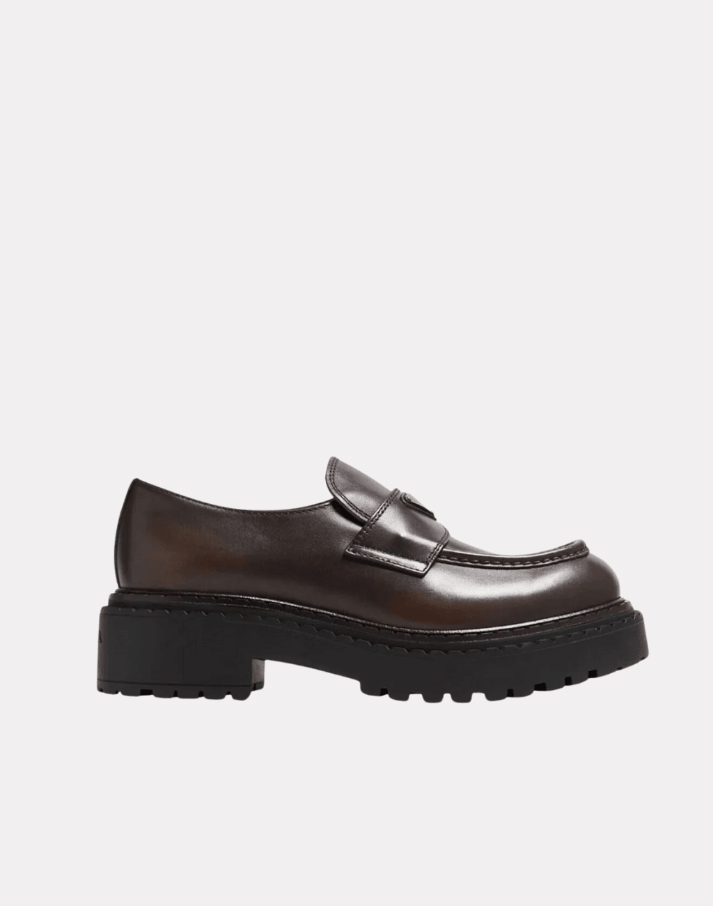 Çift Çikolata Deri Erkek Loafer