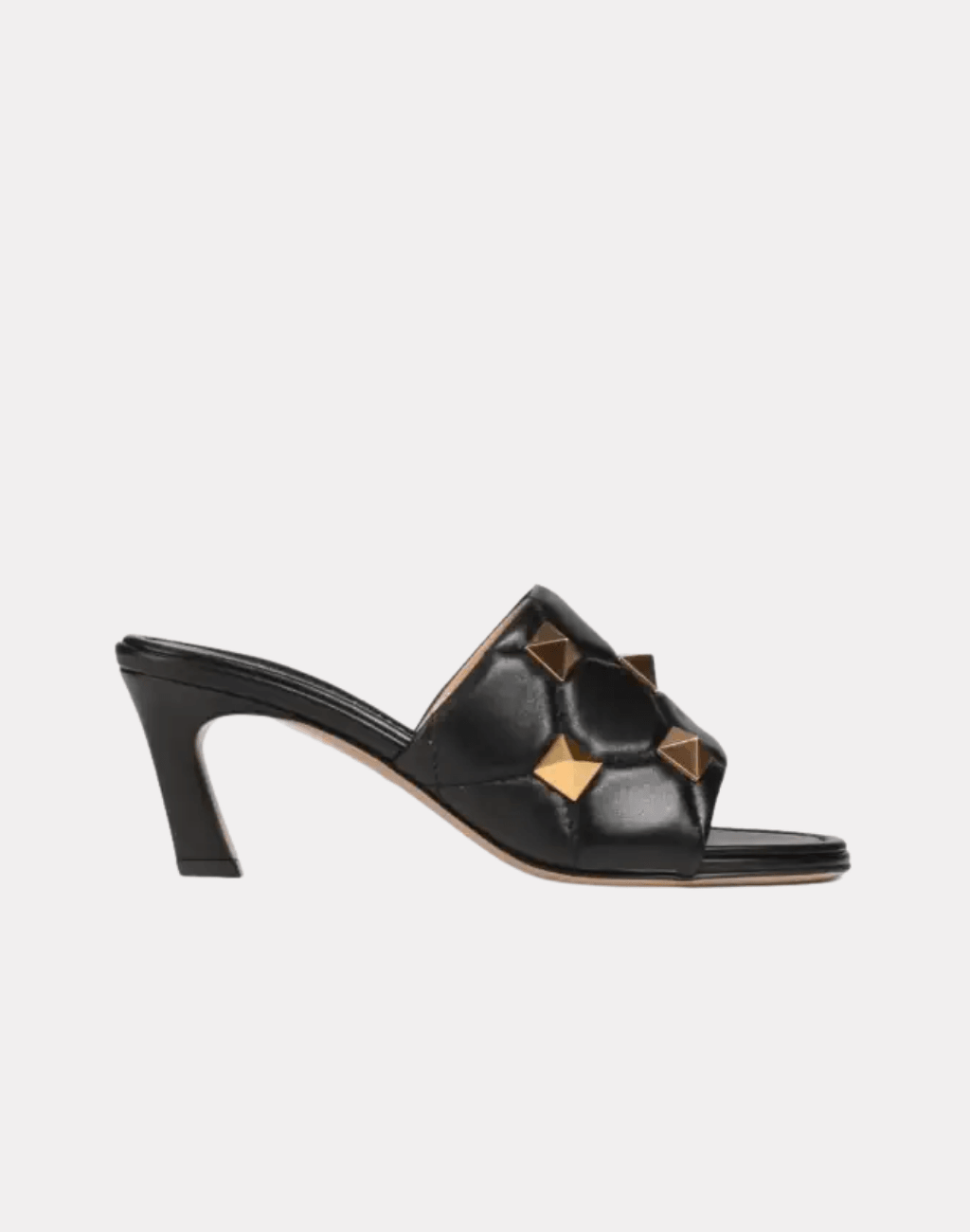 Roman Stud Heeled Mules