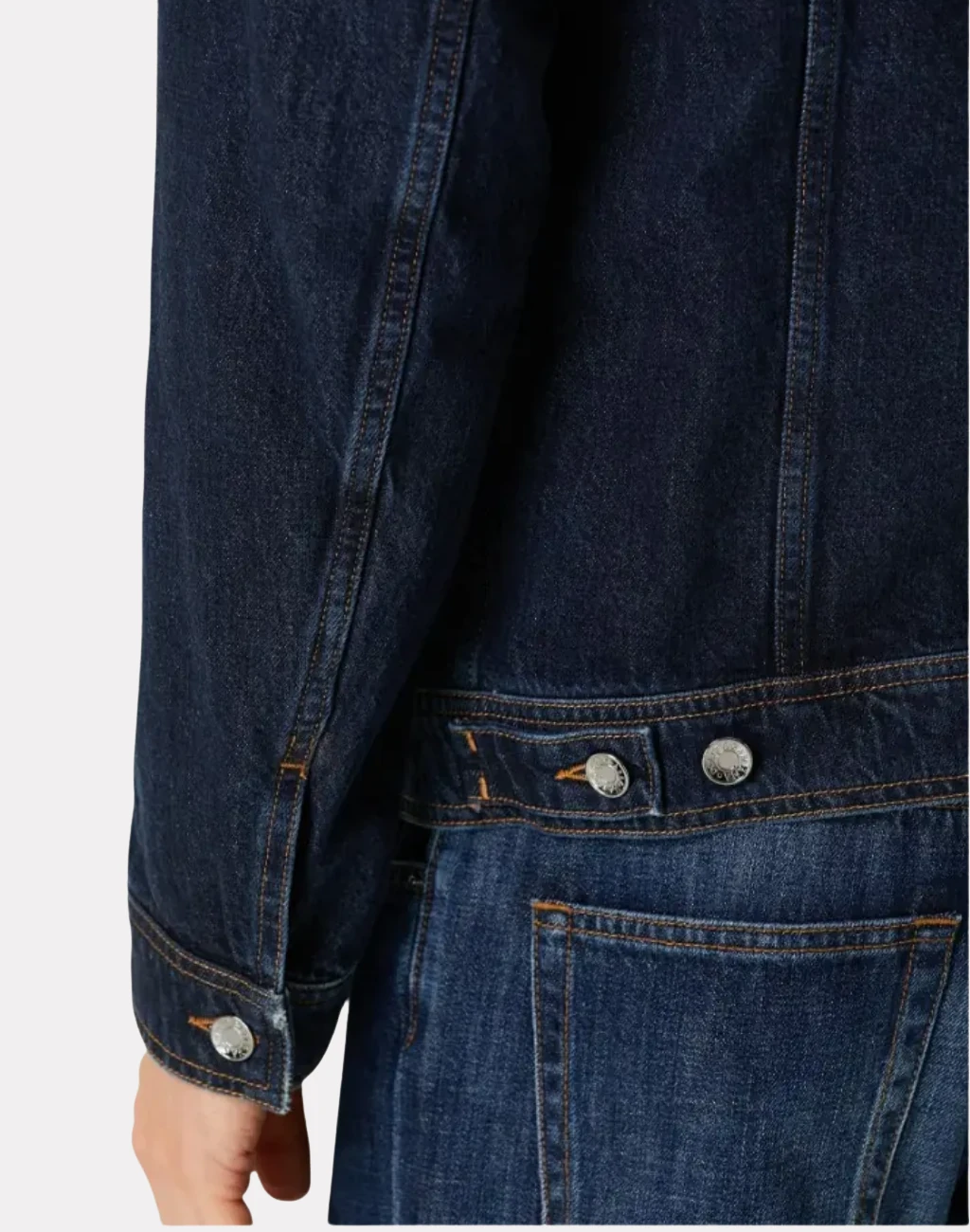 Lacivert Denim Erkek Ceket