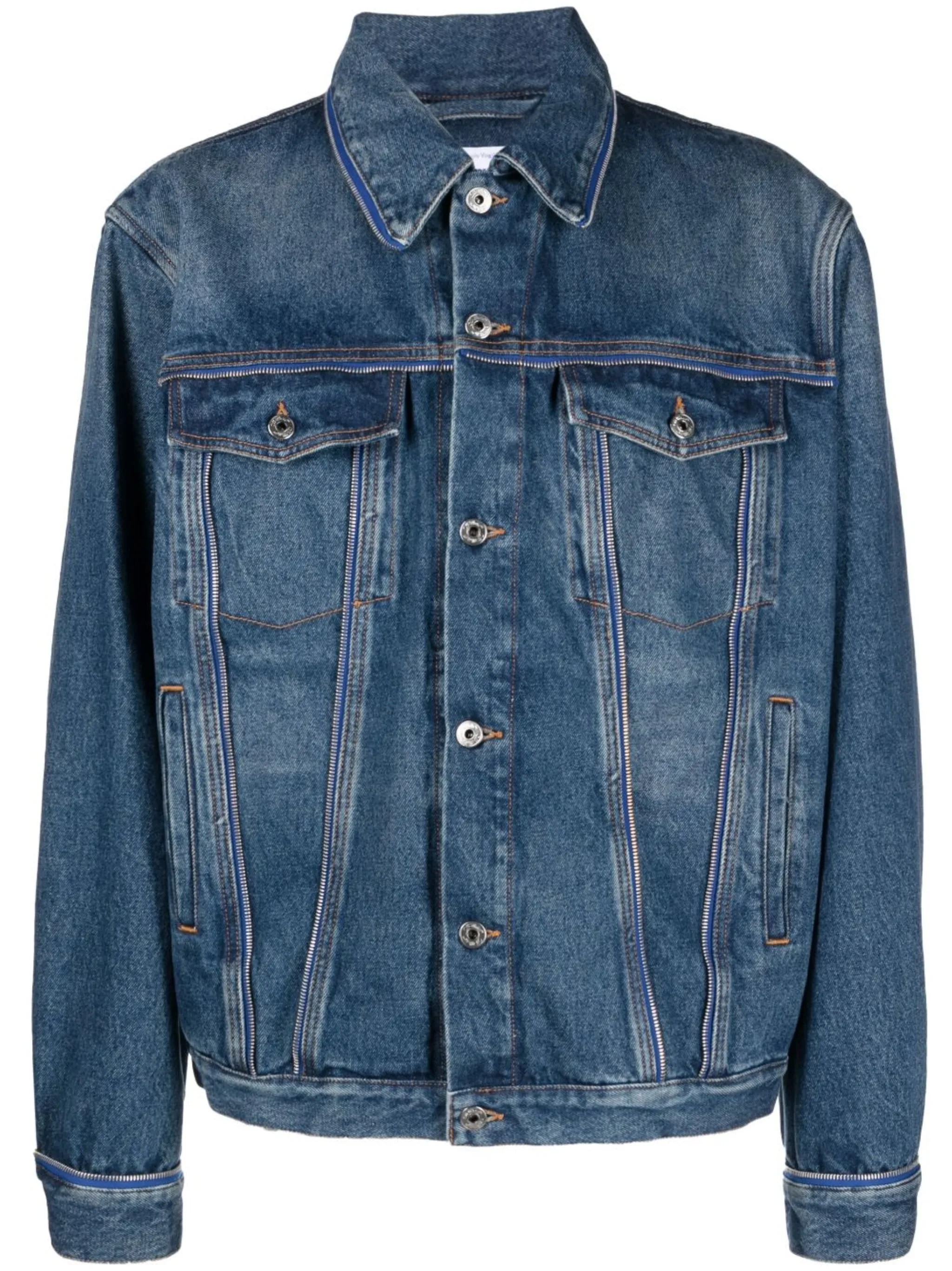 Arr Tab Zip Skate denim jacket