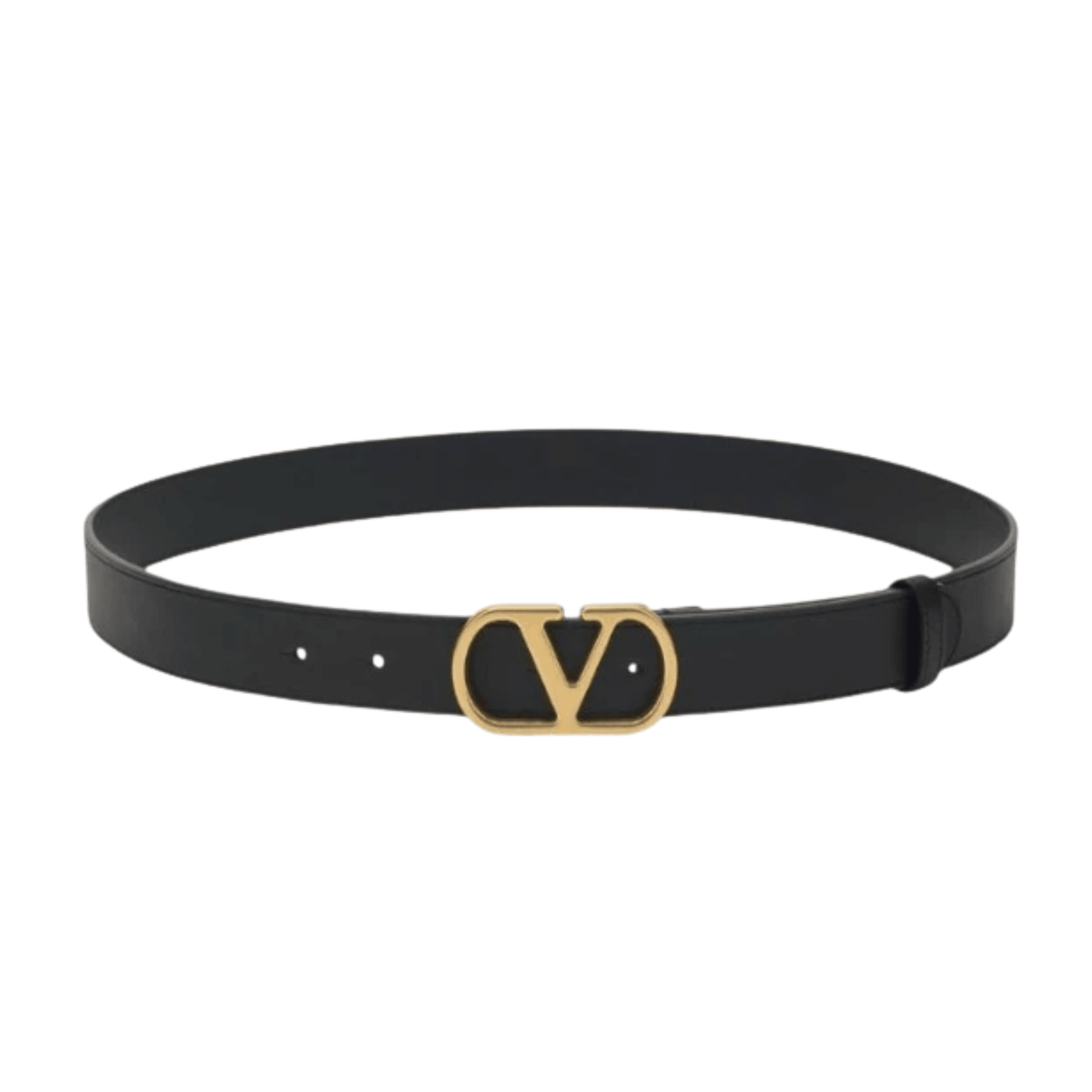 Komple Deri V Logo Erkek Kemer