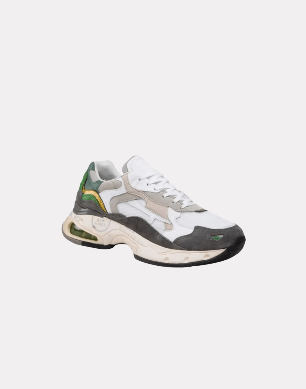 Sharky Air Çok Renkli Kalın Taban Erkek Sneaker