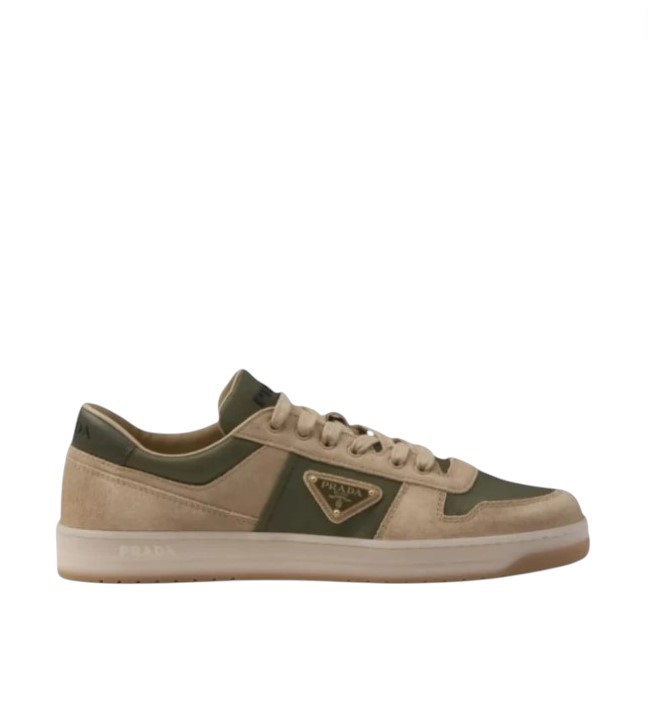 Metal Logolu Süet Kadın Sneaker